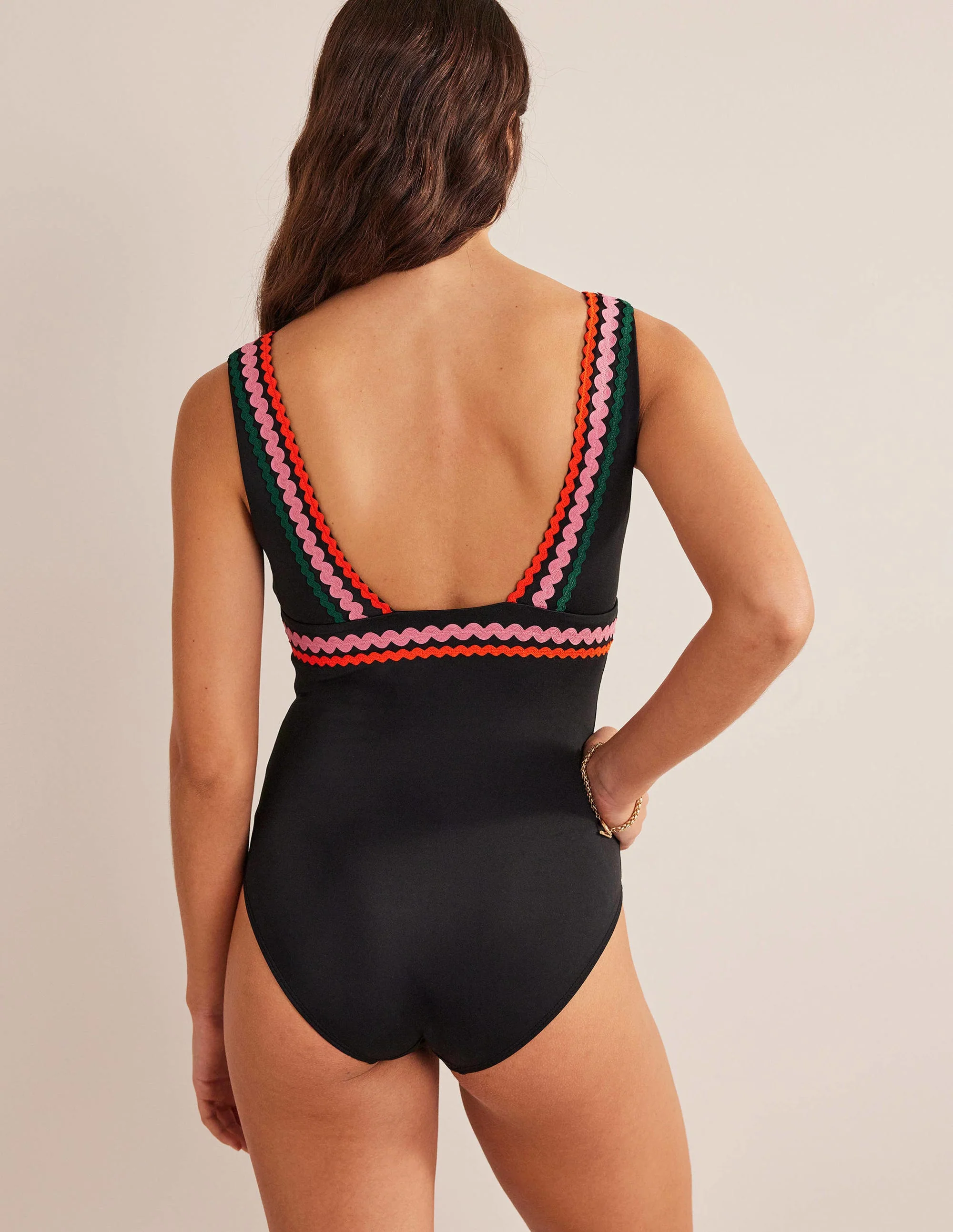 Rik Rak Porto Swimsuit-Black - Image 3