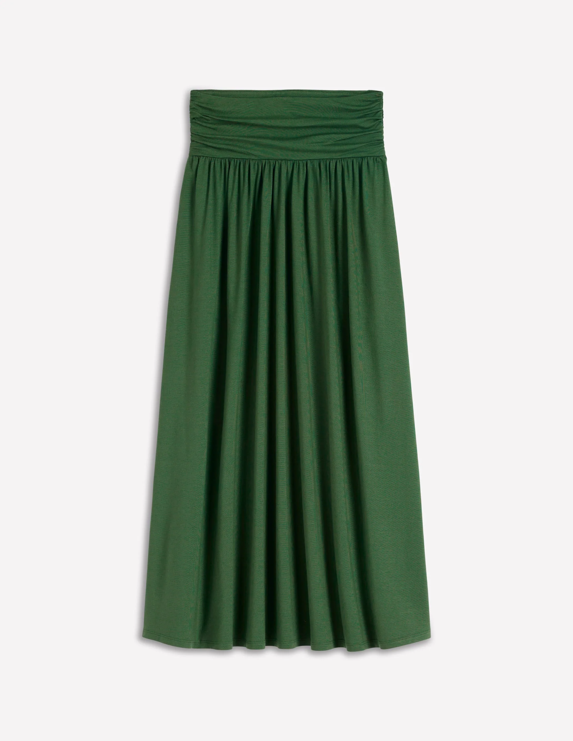 Rosaline Jersey Skirt-Hunter Green - Image 5