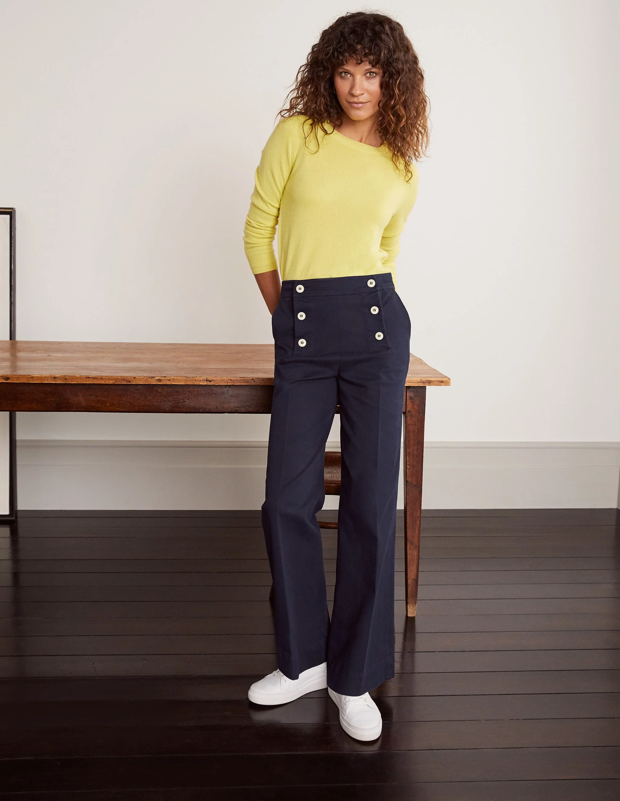 Runswick Sailor Pants-Navy - Image 4