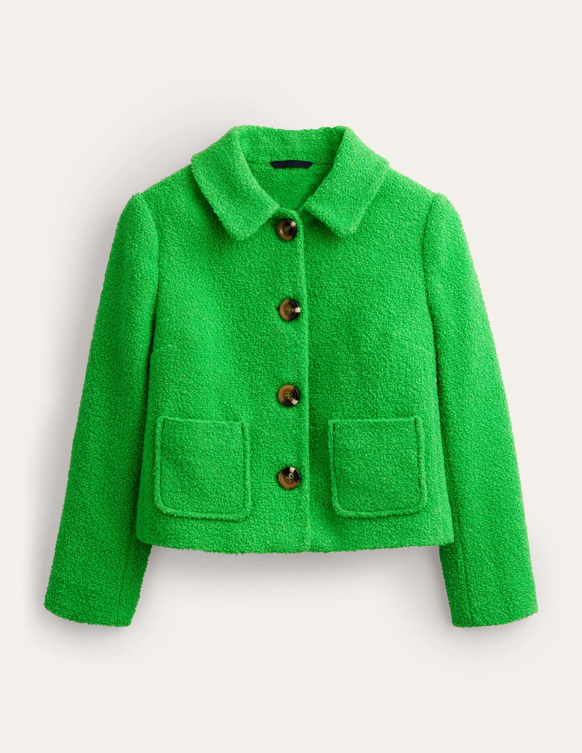 Rye Cropped Jacket-Iguana Green - Image 6