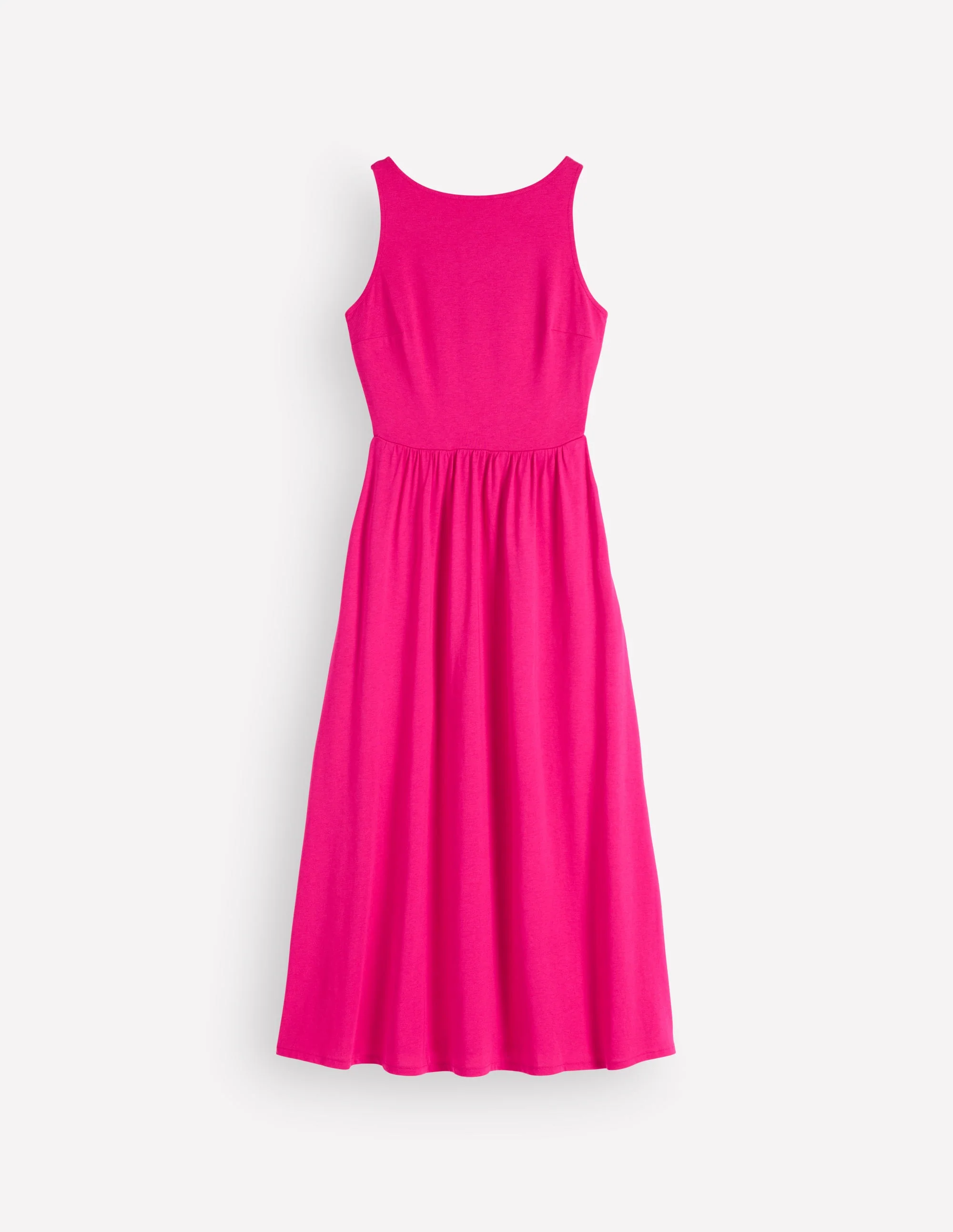 Saoirse Smock Back Dress-Bright Pink - Image 7