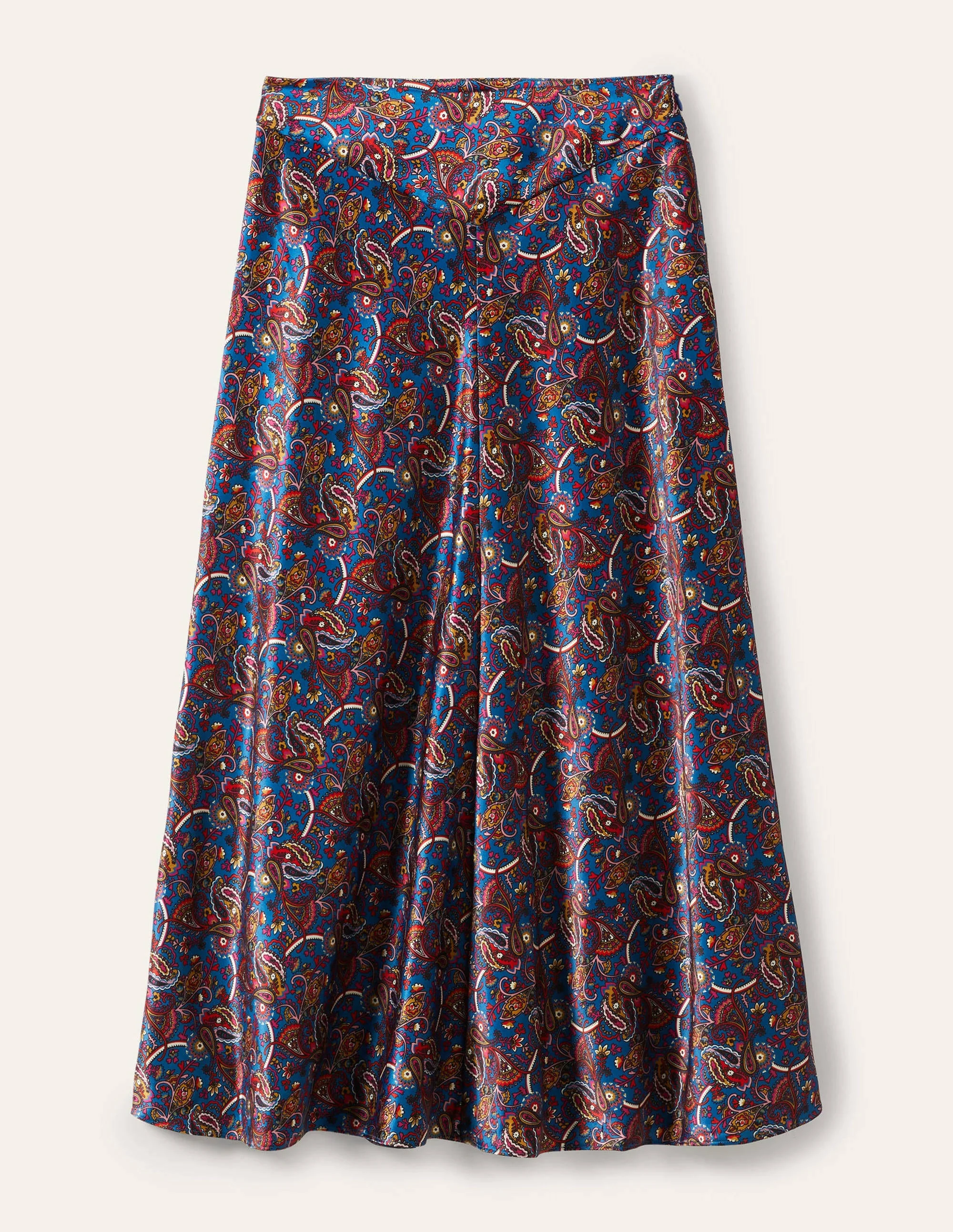 Seam Detail Midi Skirt-Winter Azure, Fantastical - Image 6