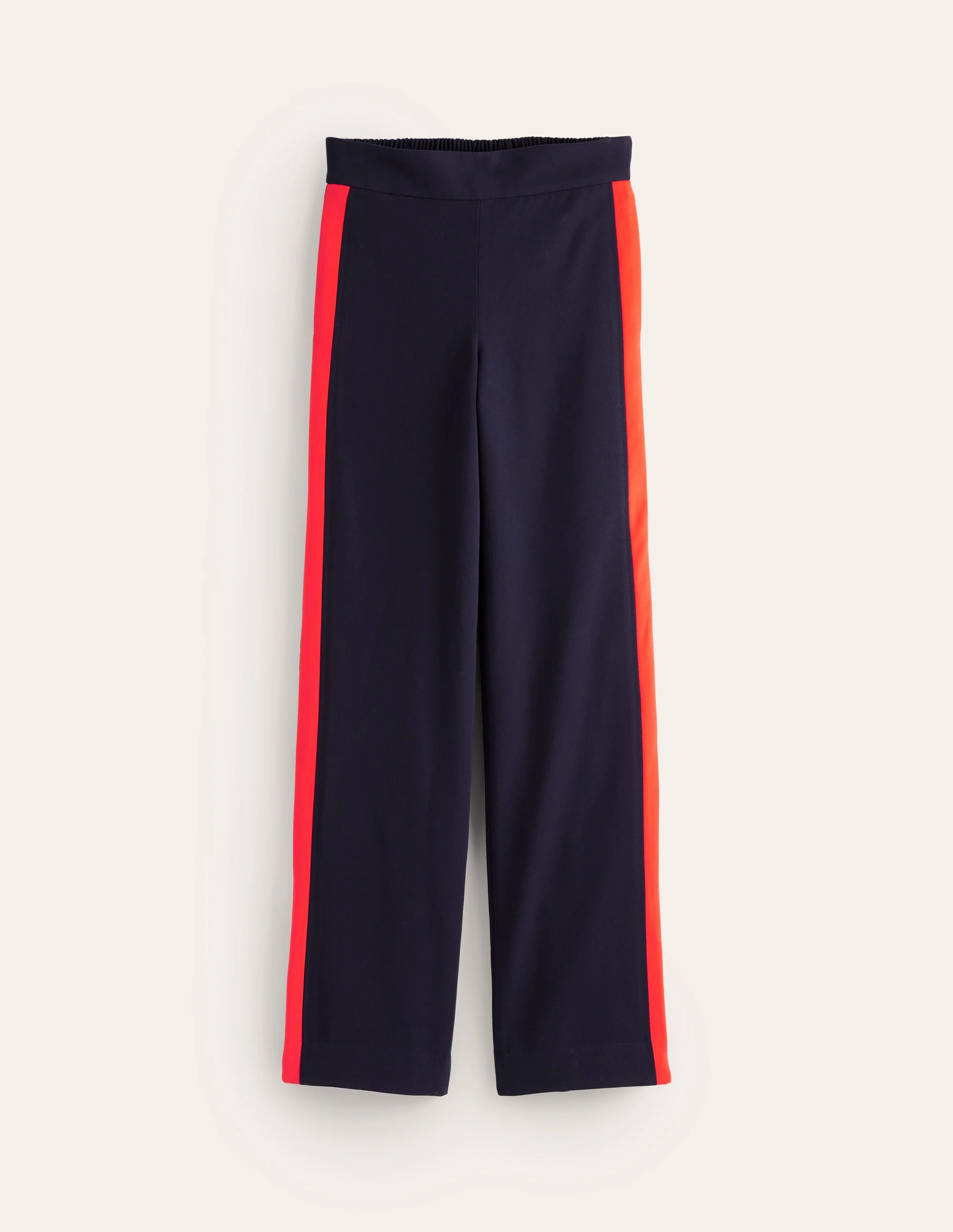 Side Stripe Pull-on Pants-Navy with Red Stripe - Image 5