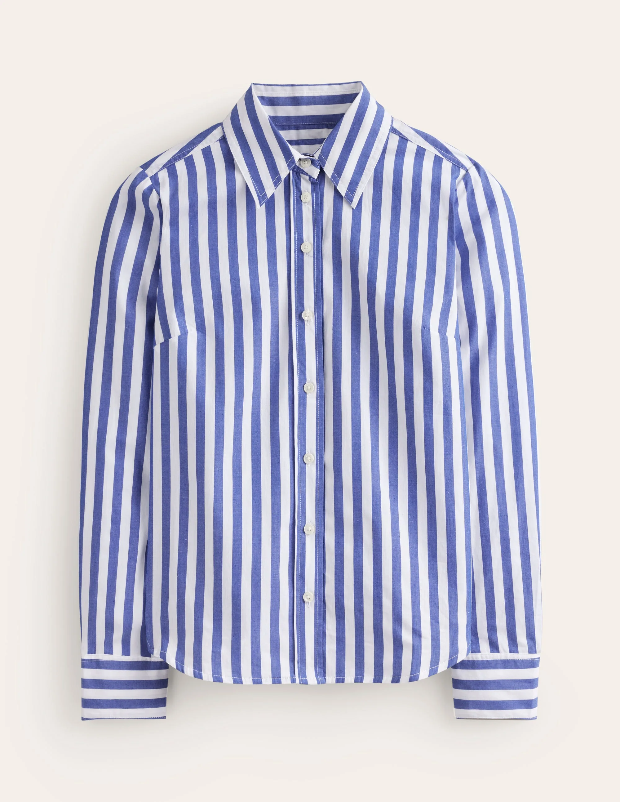 Sienna Cotton Shirt-Surf The Web Stripe - Image 6