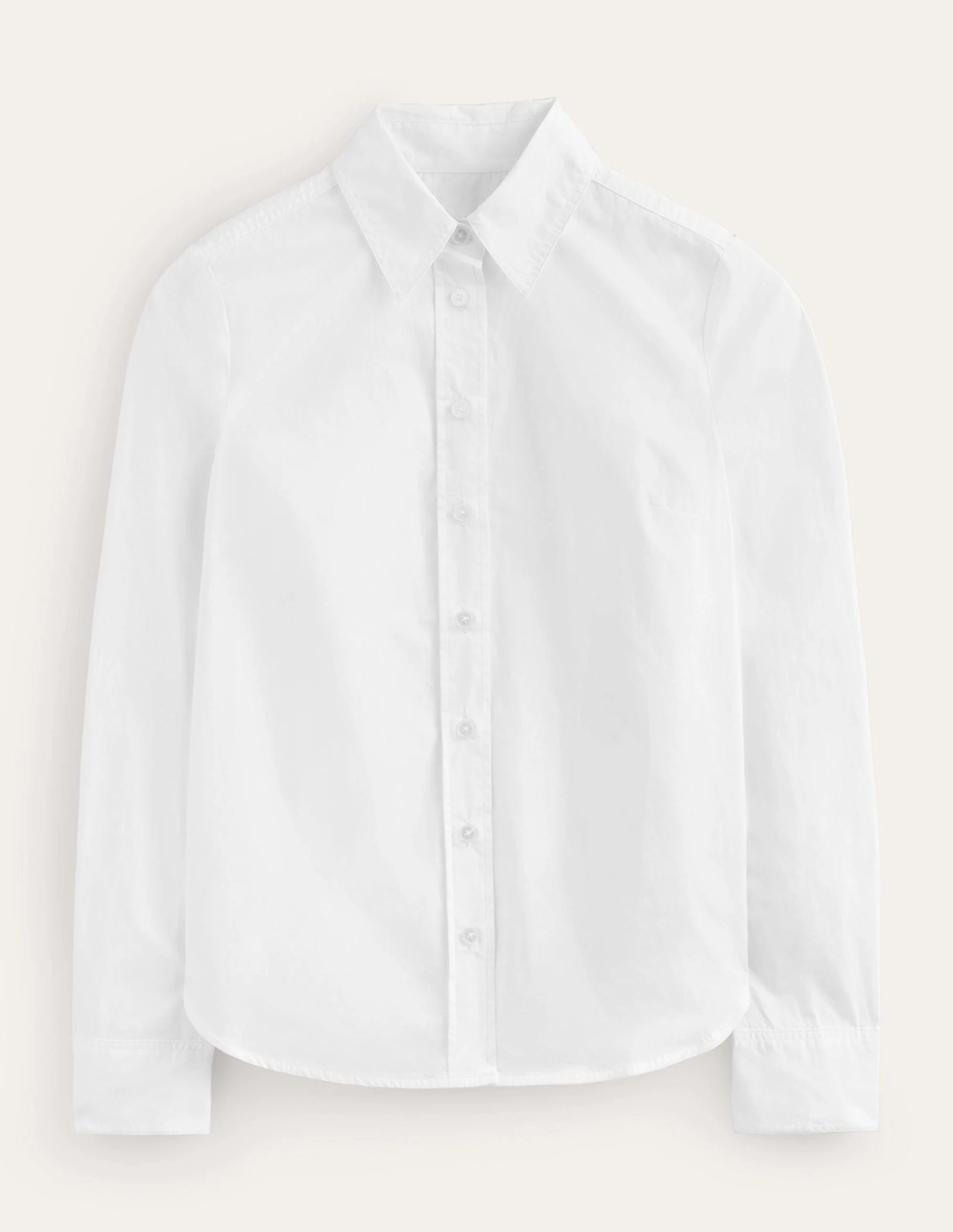 Sienna Cotton Shirt-White - Image 6