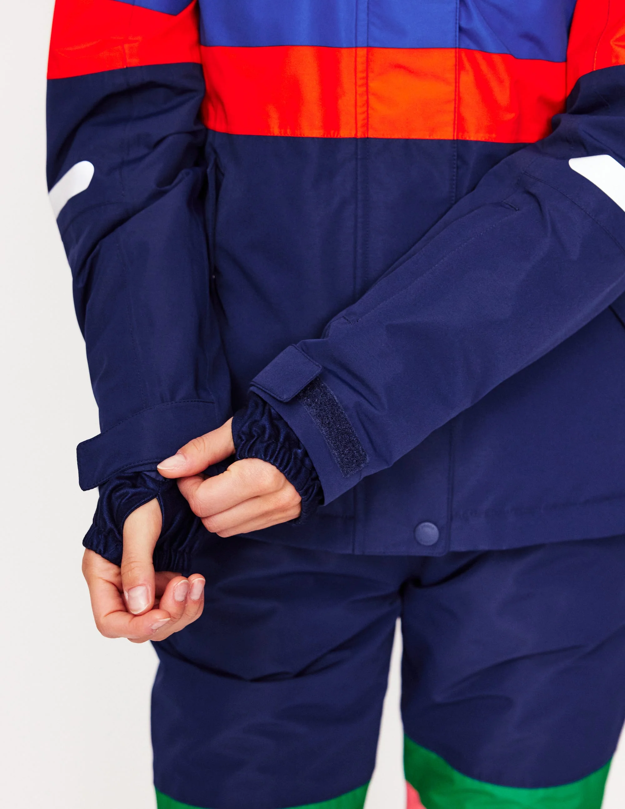 Ski Jacket-Rainbow Stripe - Image 2