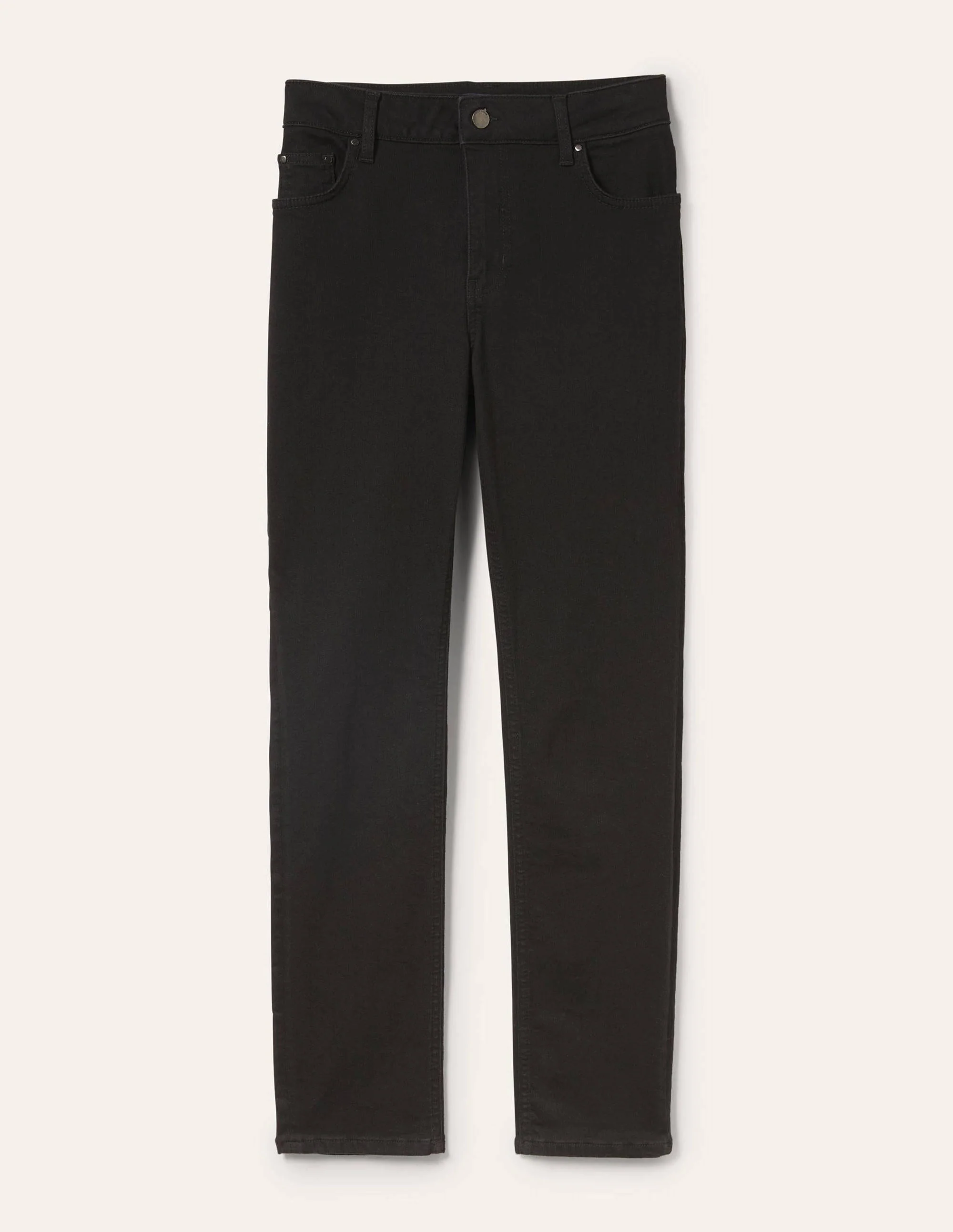 Slim Straight Jeans-Black - Image 5