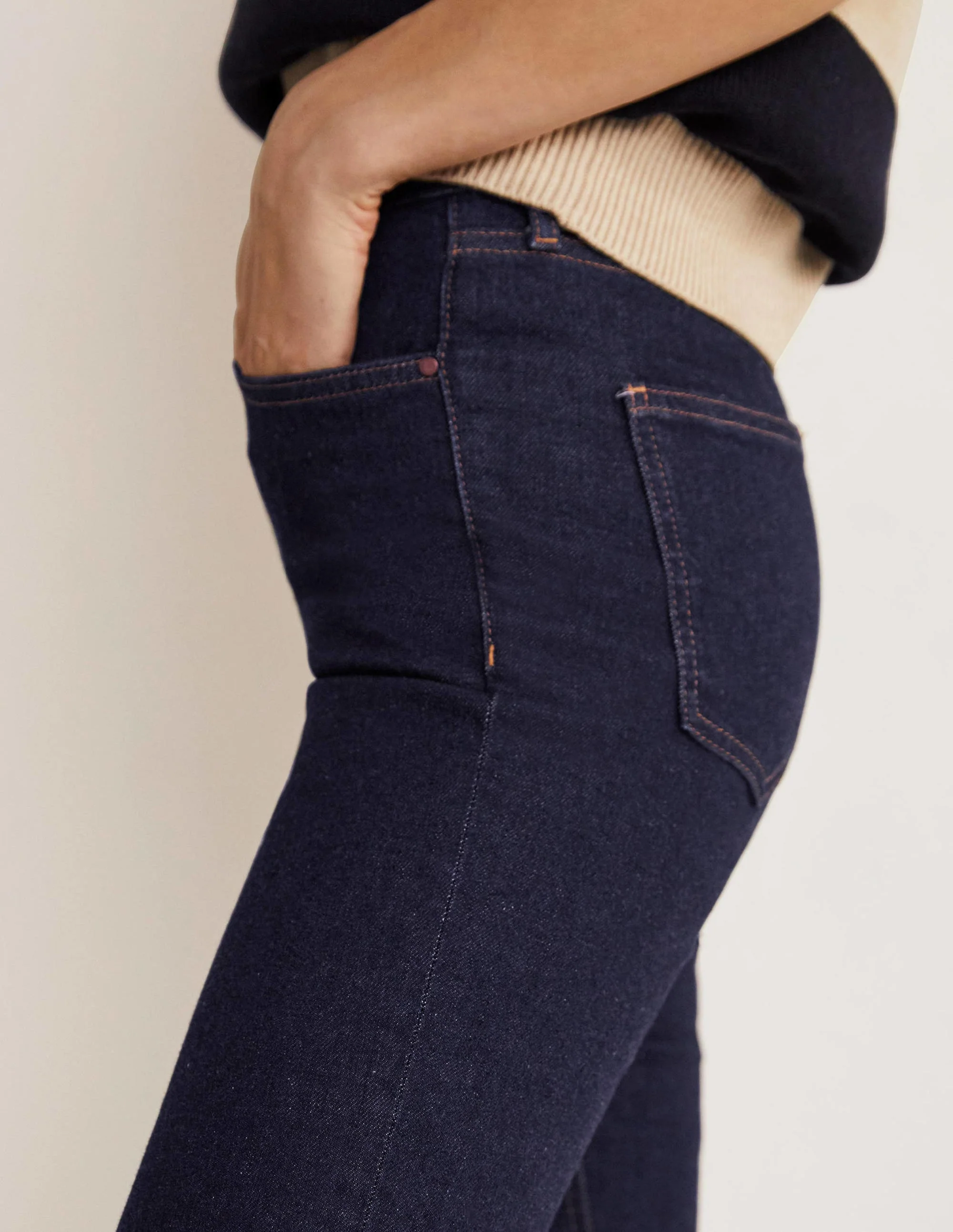 Slim Straight Jeans-Indigo - Image 10