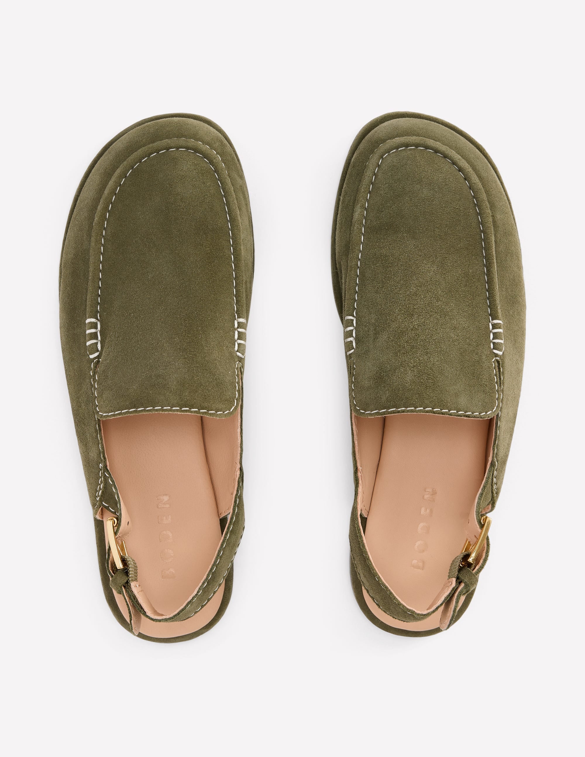 Slingback Clog-Deep Olive - Image 5