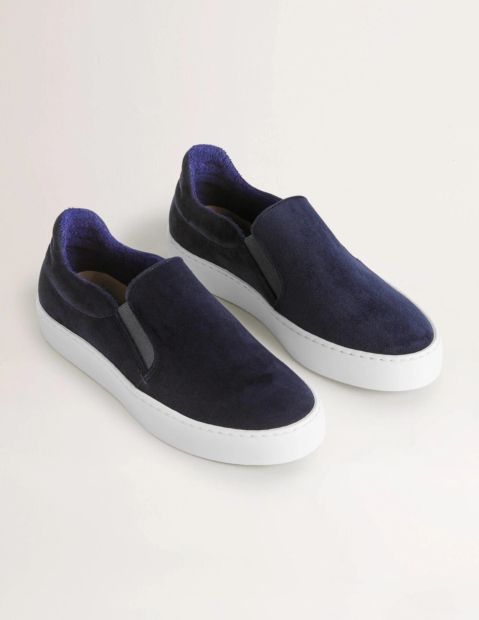 Slip-on Sneakers-Navy - Image 3