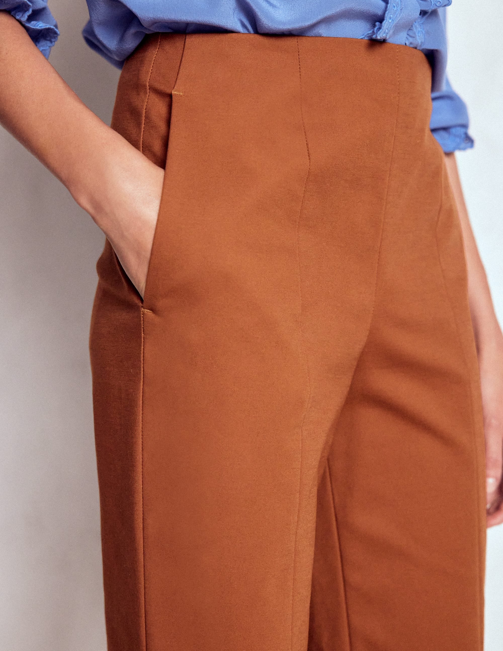 Smart 7/8 Pants-Russet - Image 3