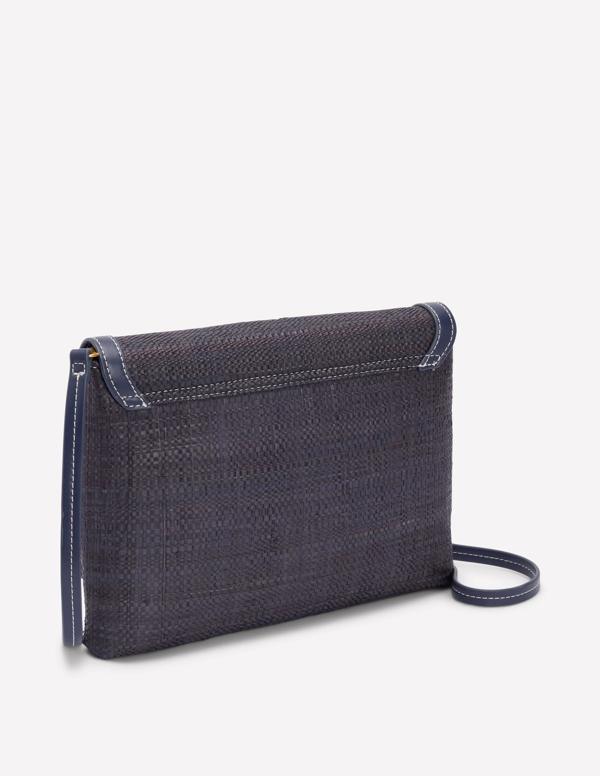 Snaffle Clutch Bag-Navy - Image 3