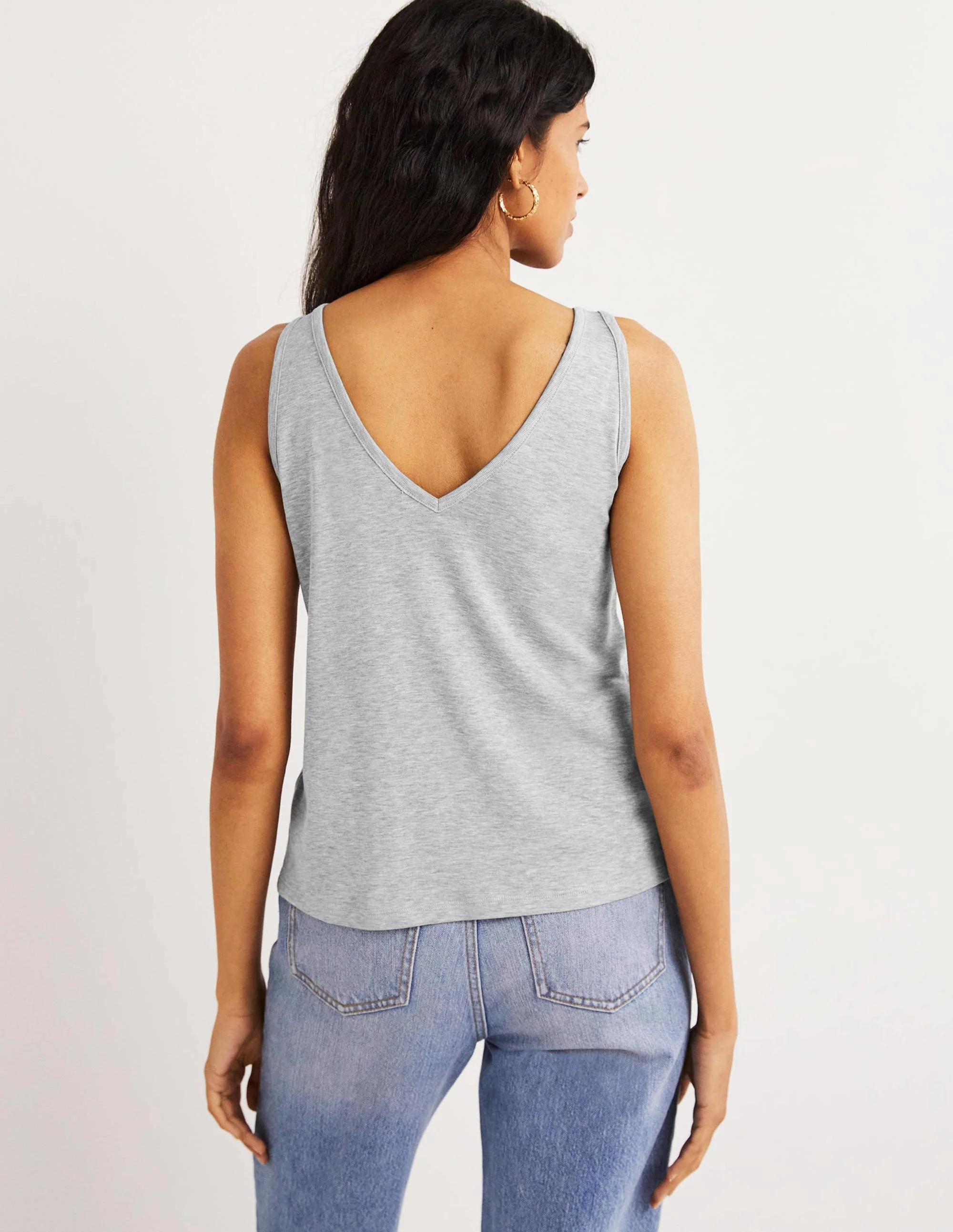 Soft Touch Tank-Grey Marl - Image 3