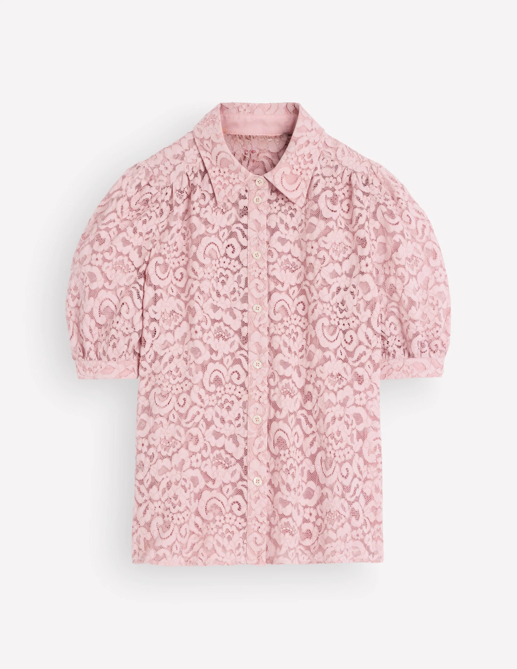 SS Lace Top-Pink Violet - Image 6