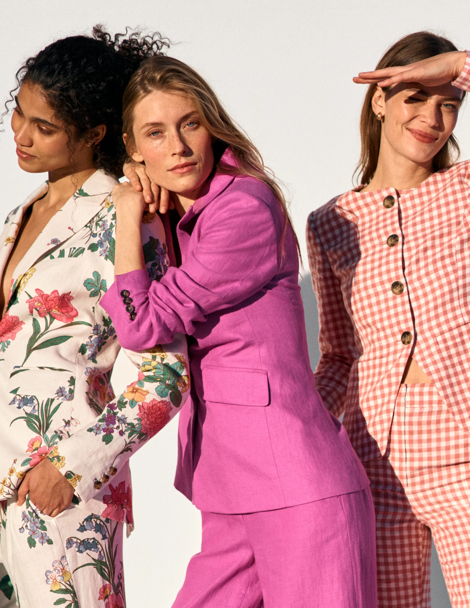 Stamford Linen Blazer-Passion Flower - Image 6