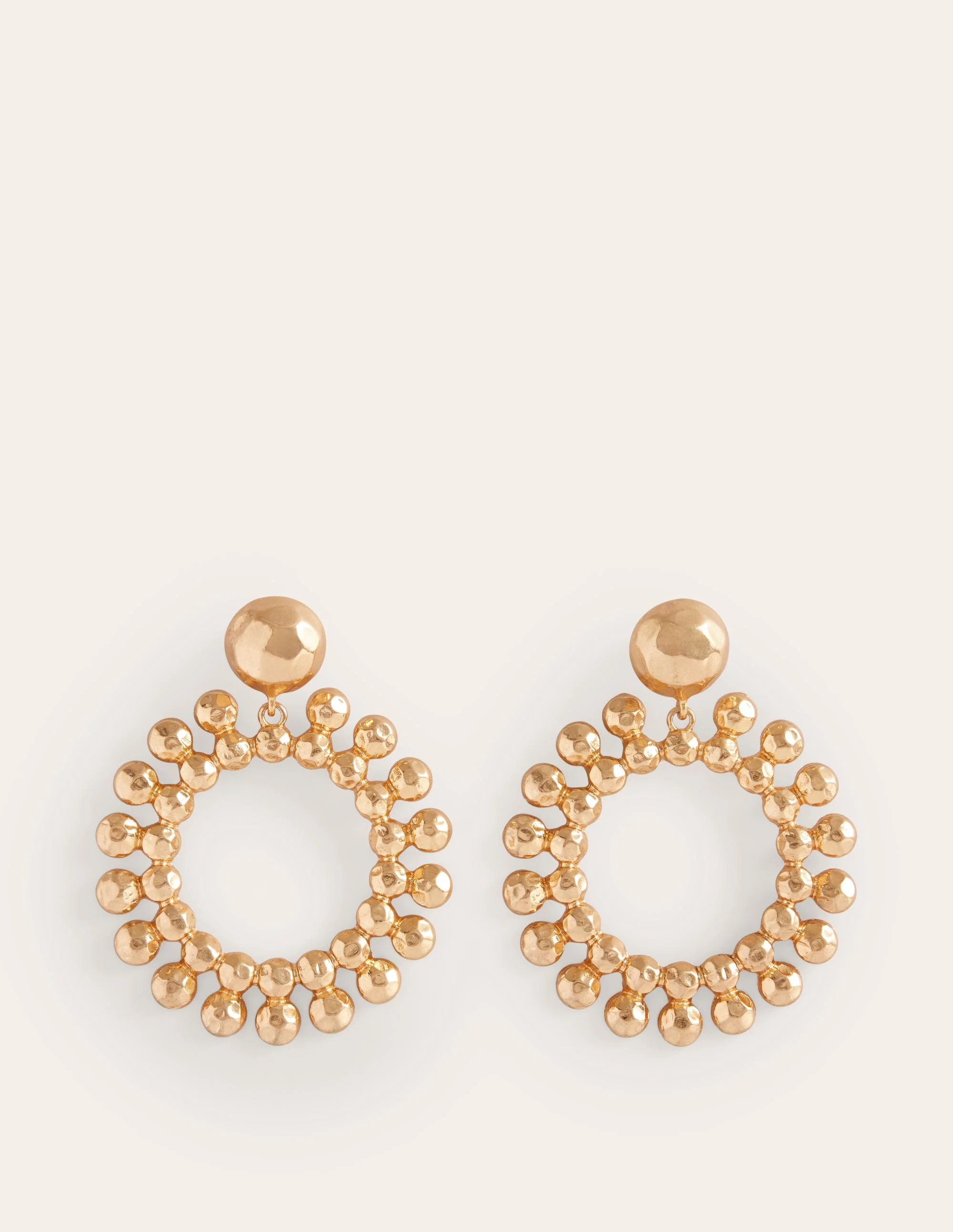 Statement Earrings-Gold - Image 3