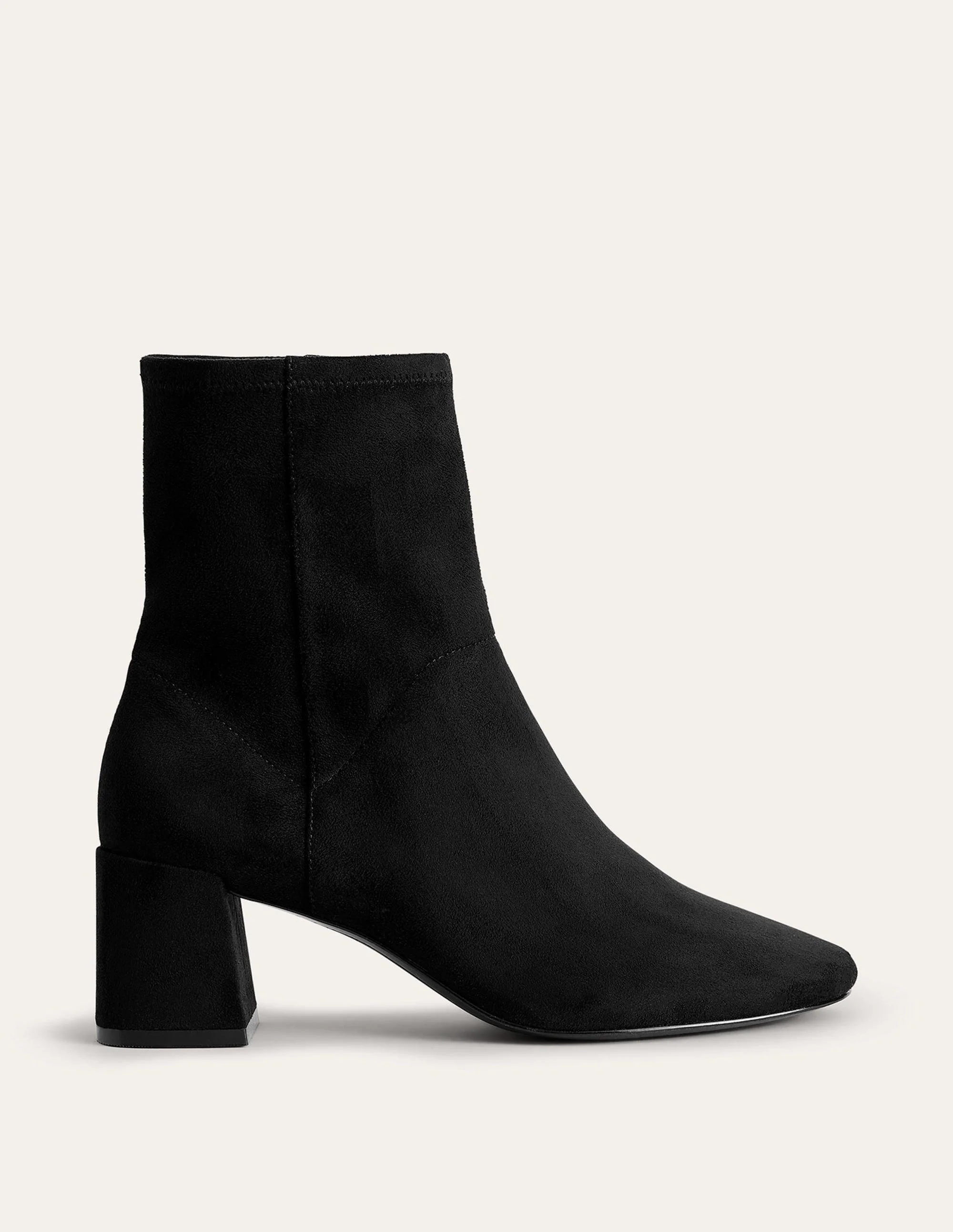 Stretch Ankle Boot-Black - Image 2