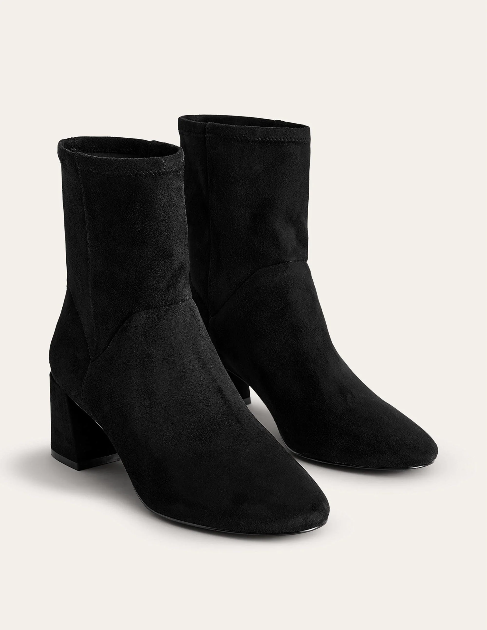 Stretch Ankle Boot-Black - Image 3