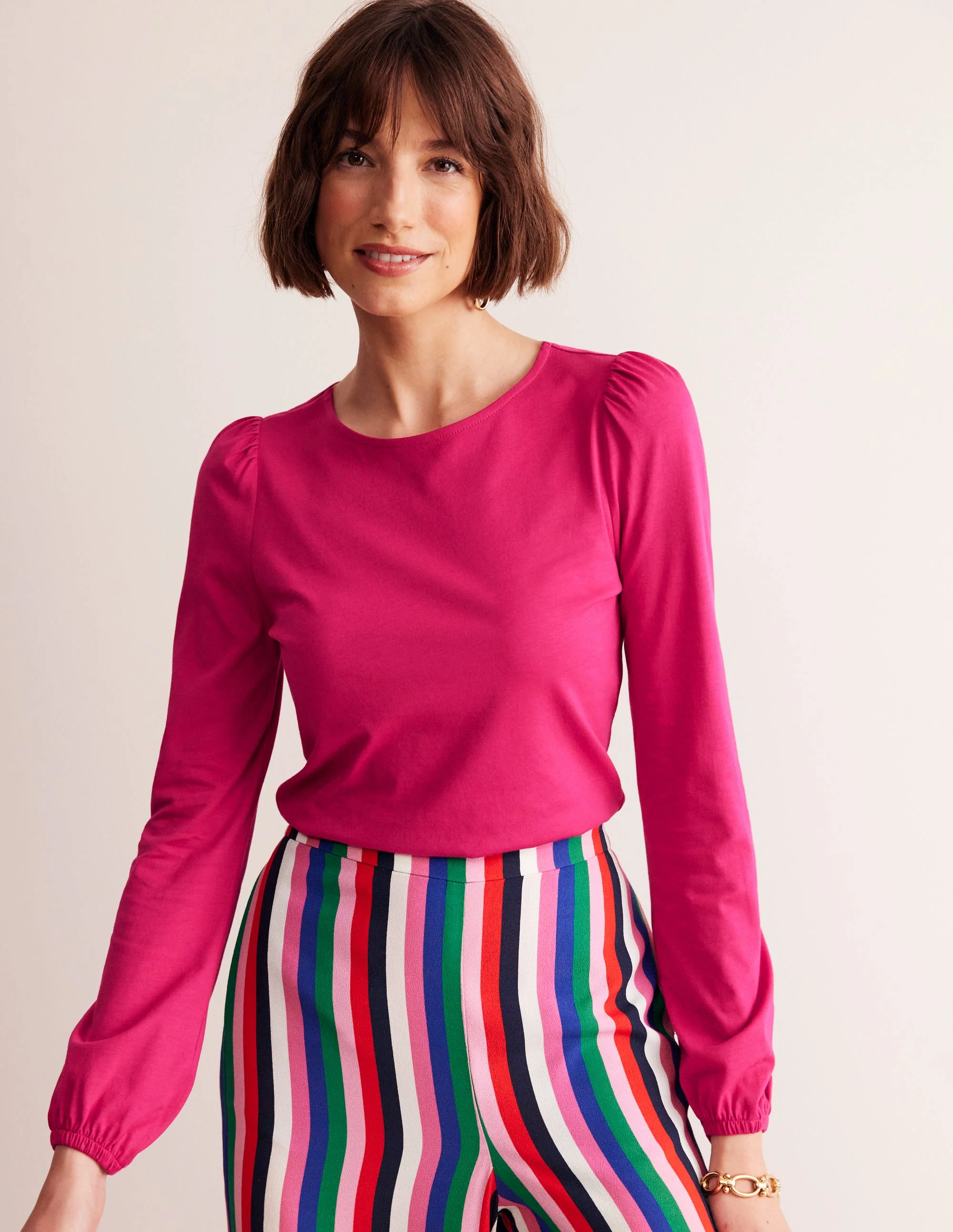 Supersoft Long Sleeve Top-Cherry Jam - Image 4