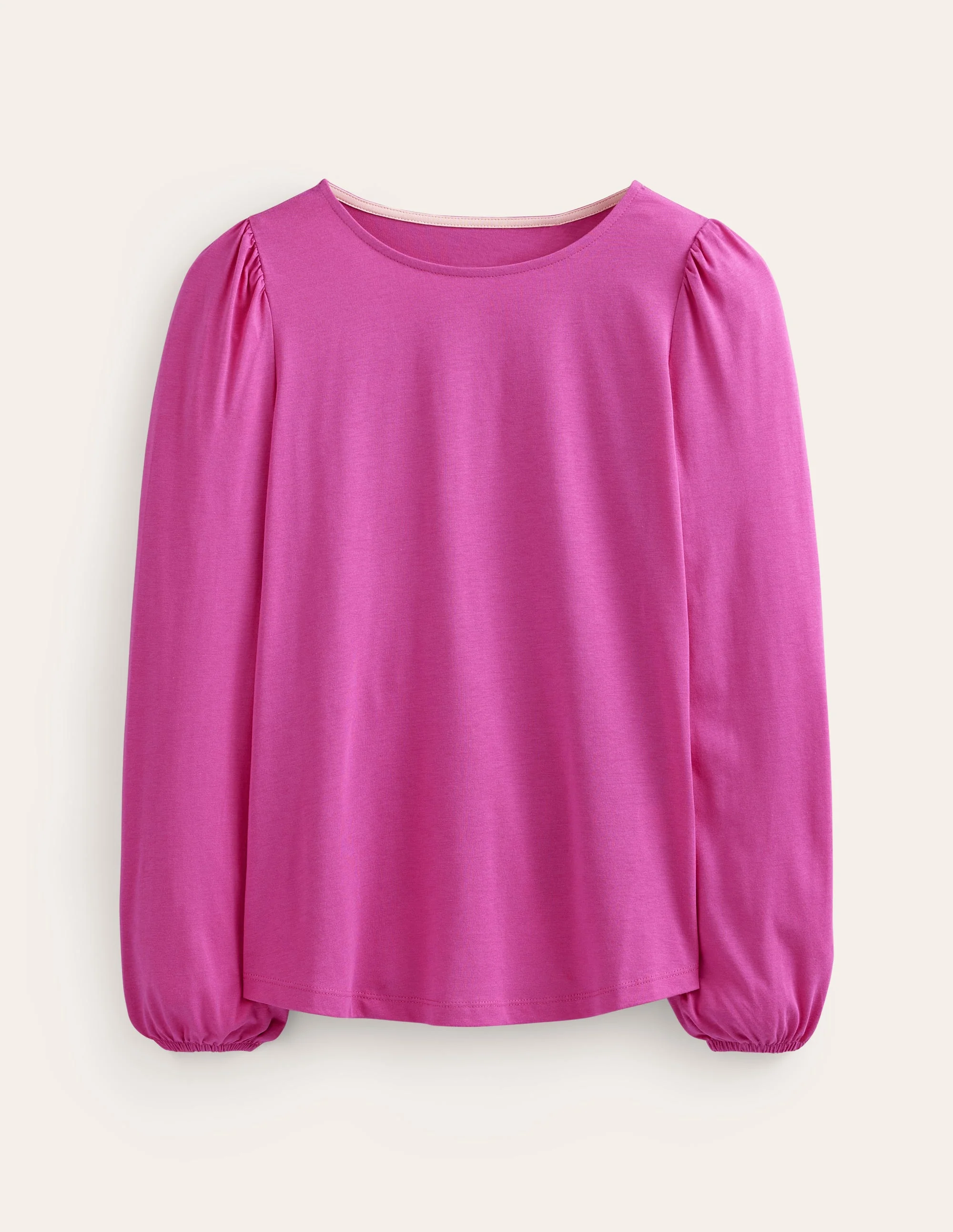 Supersoft Long Sleeve Top-Rose Violet - Image 5
