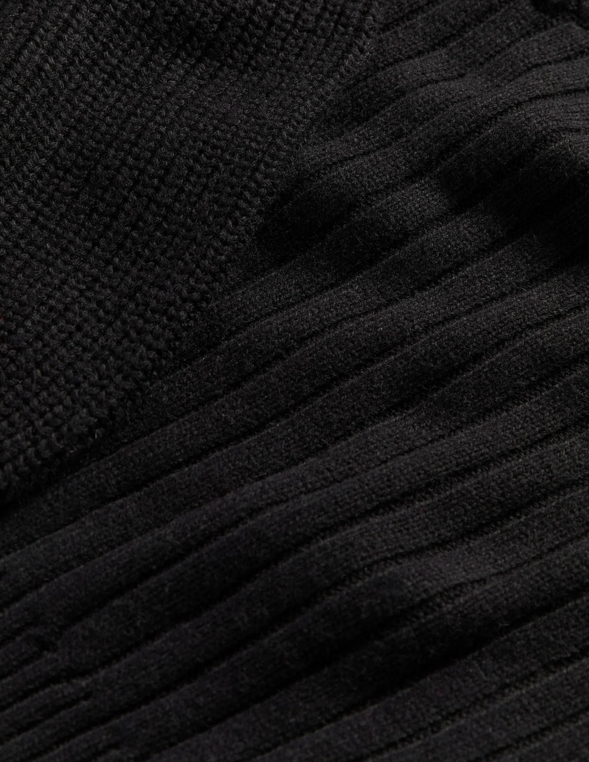 Sweetheart Blouson Sweater-Black - Image 6