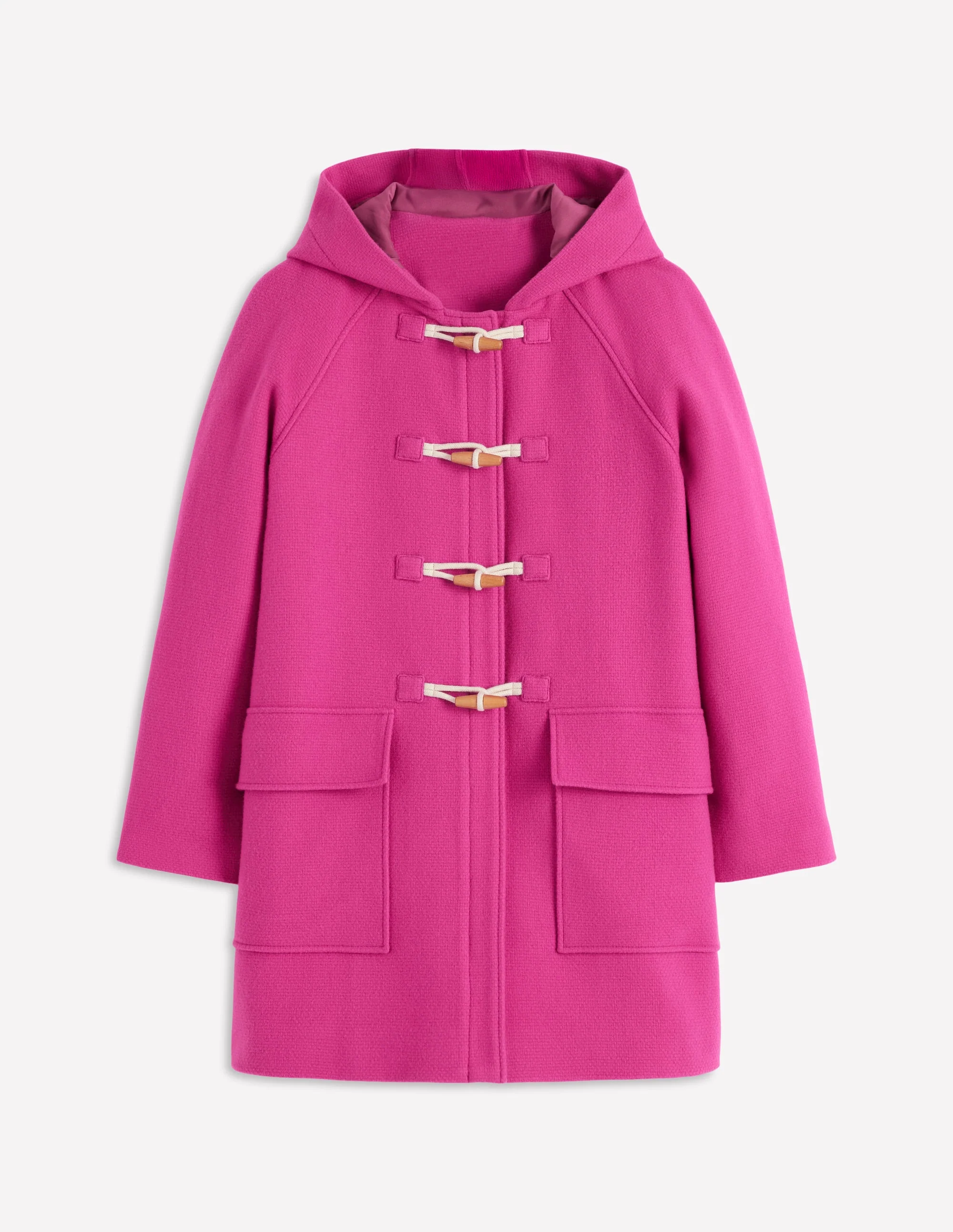Swing Duffle Coat-Pink Peony - Image 7