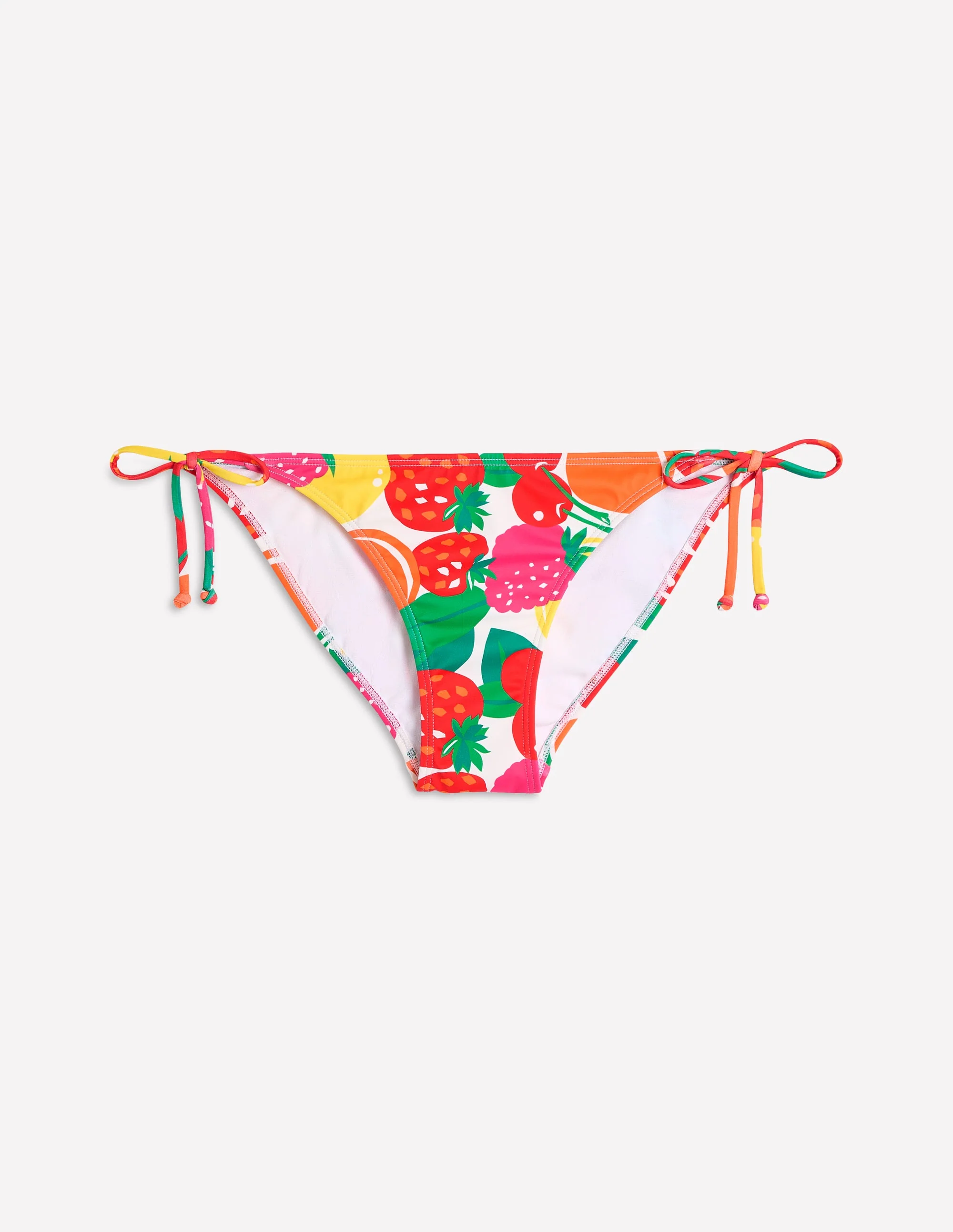 Symi String Bikini Bottoms-Multi, Summer Fruits - Image 5
