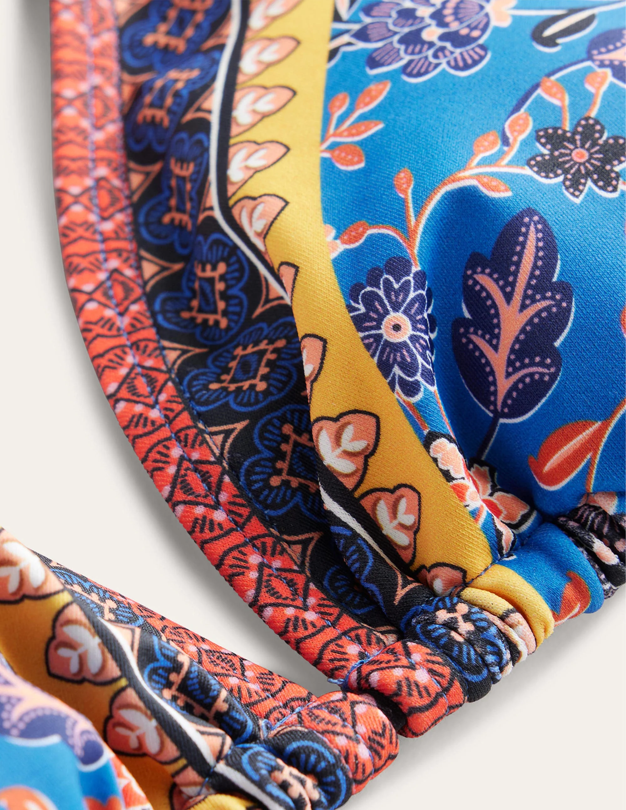 Symi String Bikini Top-Baleine Blue, Lotus Petal - Image 6