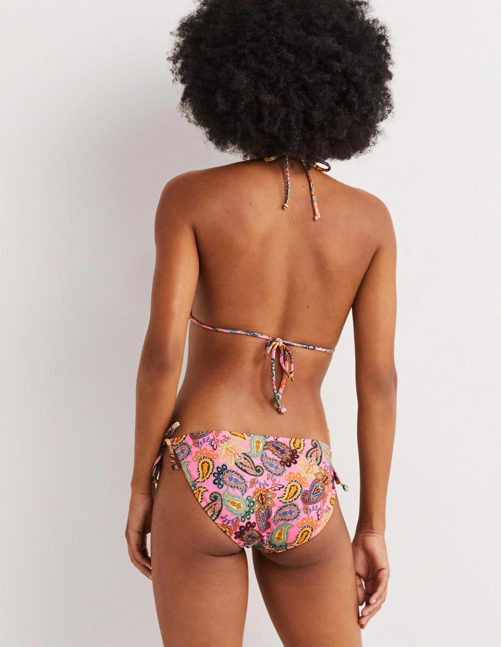 Symi String Bikini Top-Cherry Blossom, Paisley Charm - Image 3