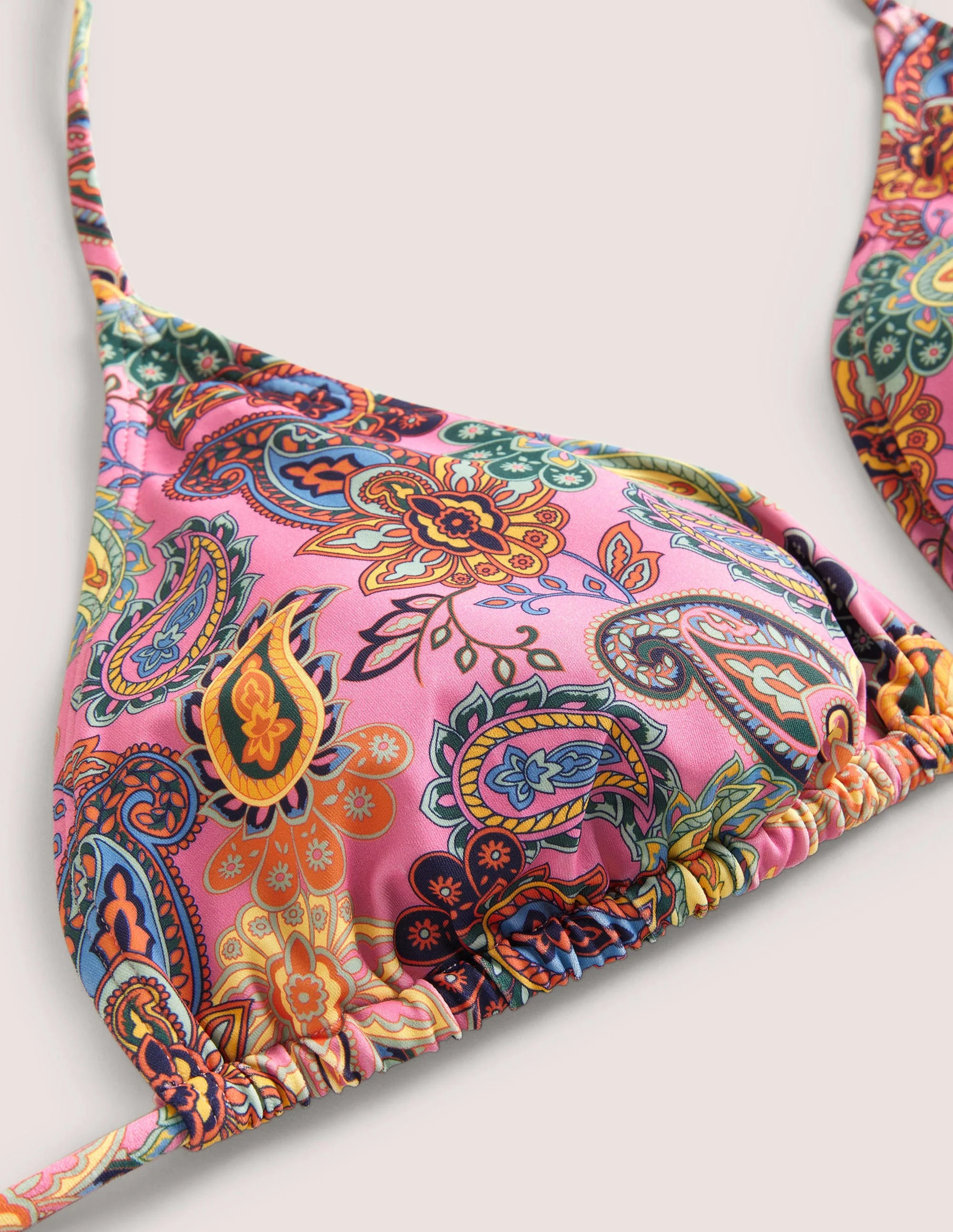 Symi String Bikini Top-Cherry Blossom, Paisley Charm - Image 9