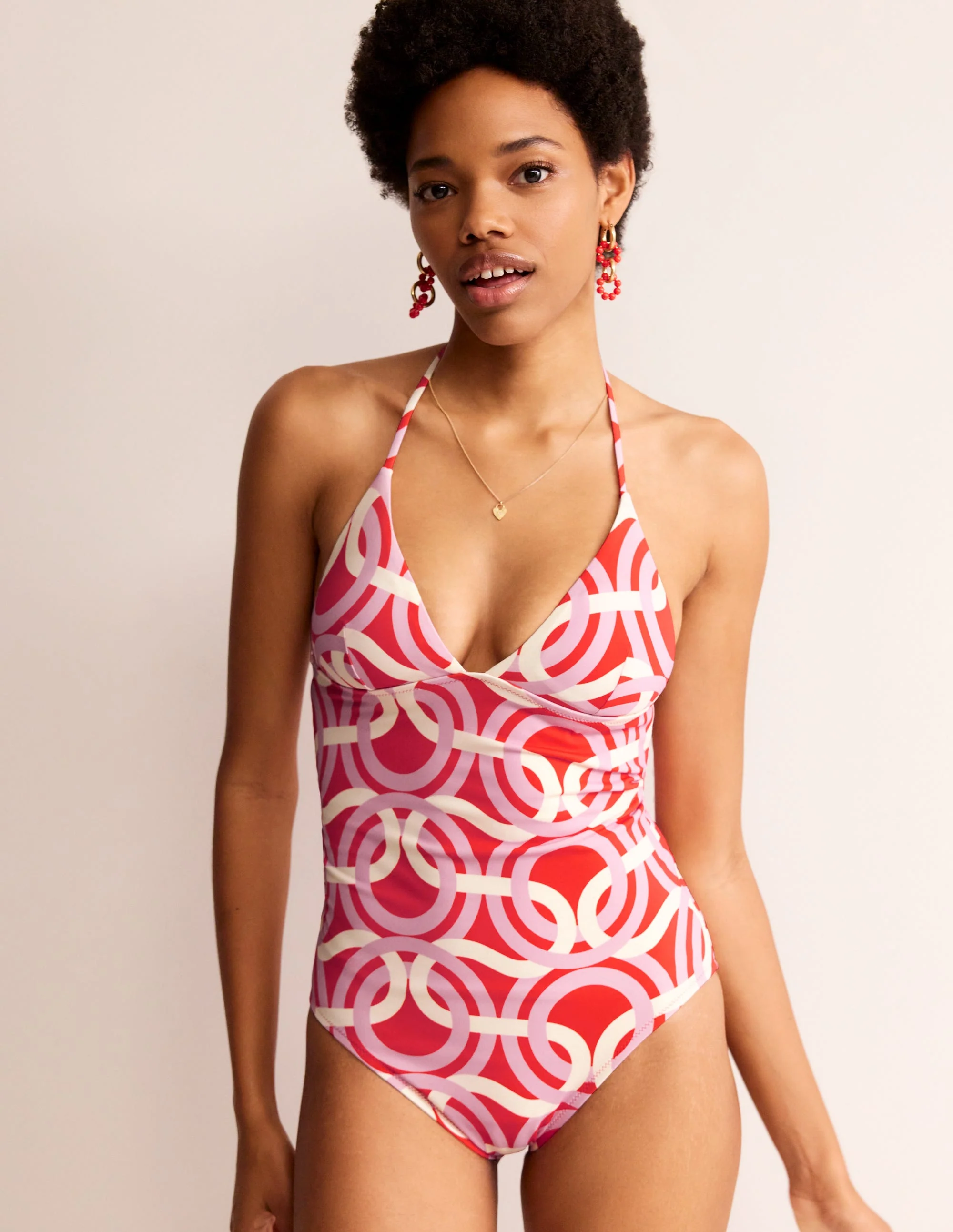 Symi String Swimsuit-Fiesta, Geo Whirl - Image 2