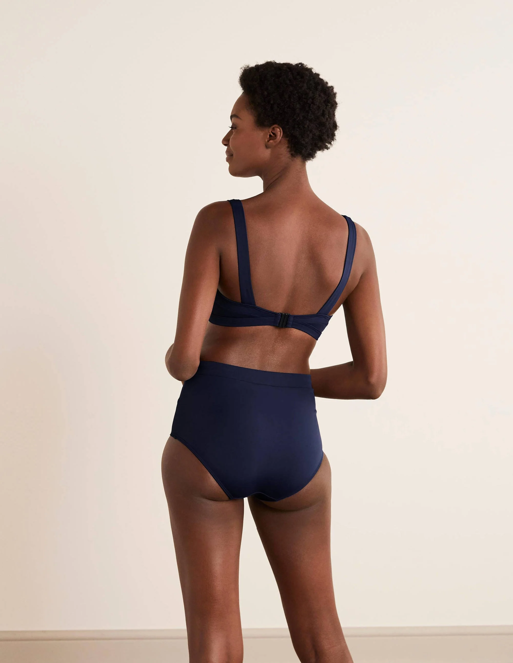 Talamanca Bikini Top-French Navy - Image 2