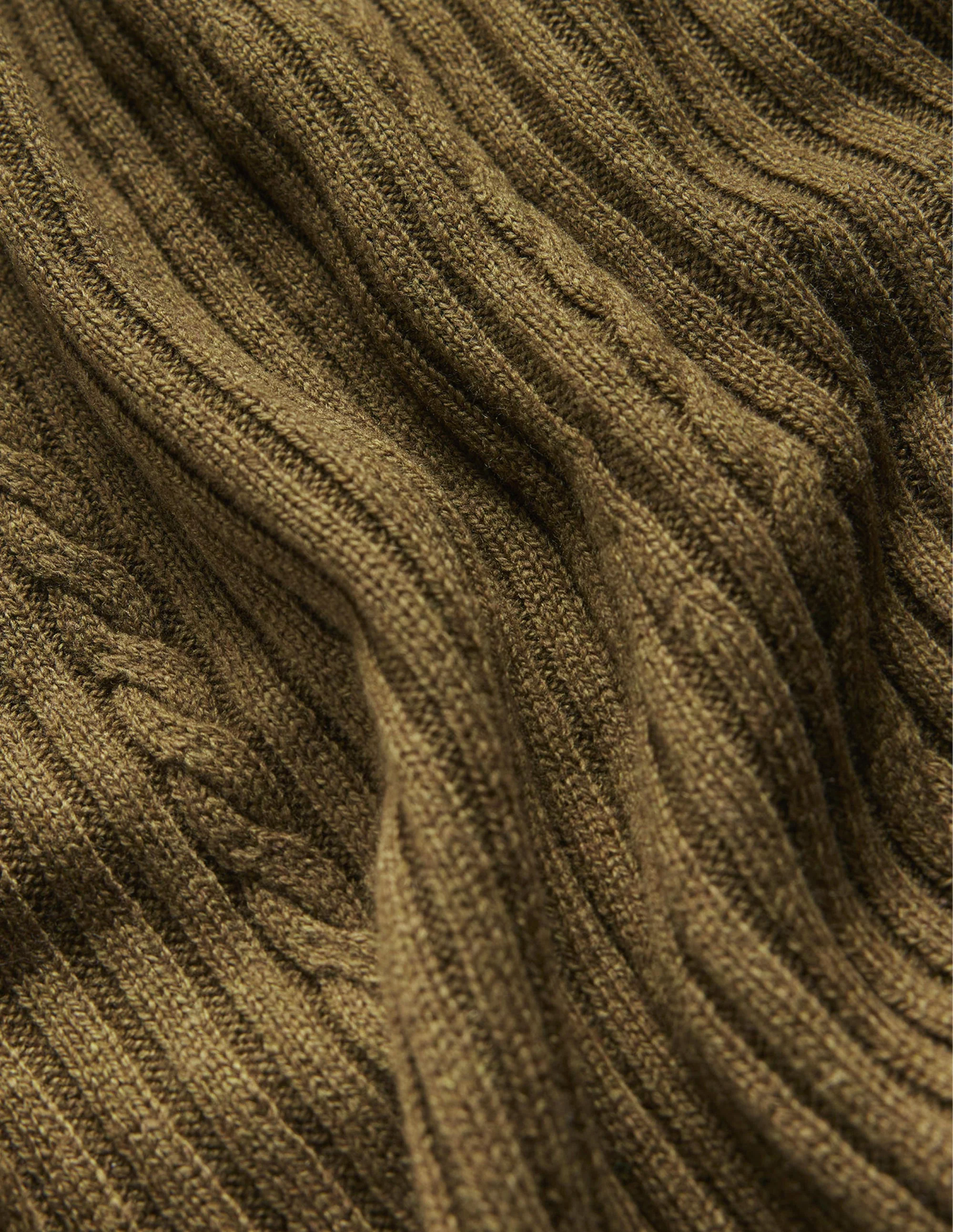 Tessa Knitted Dress-Dark Moss - Image 7