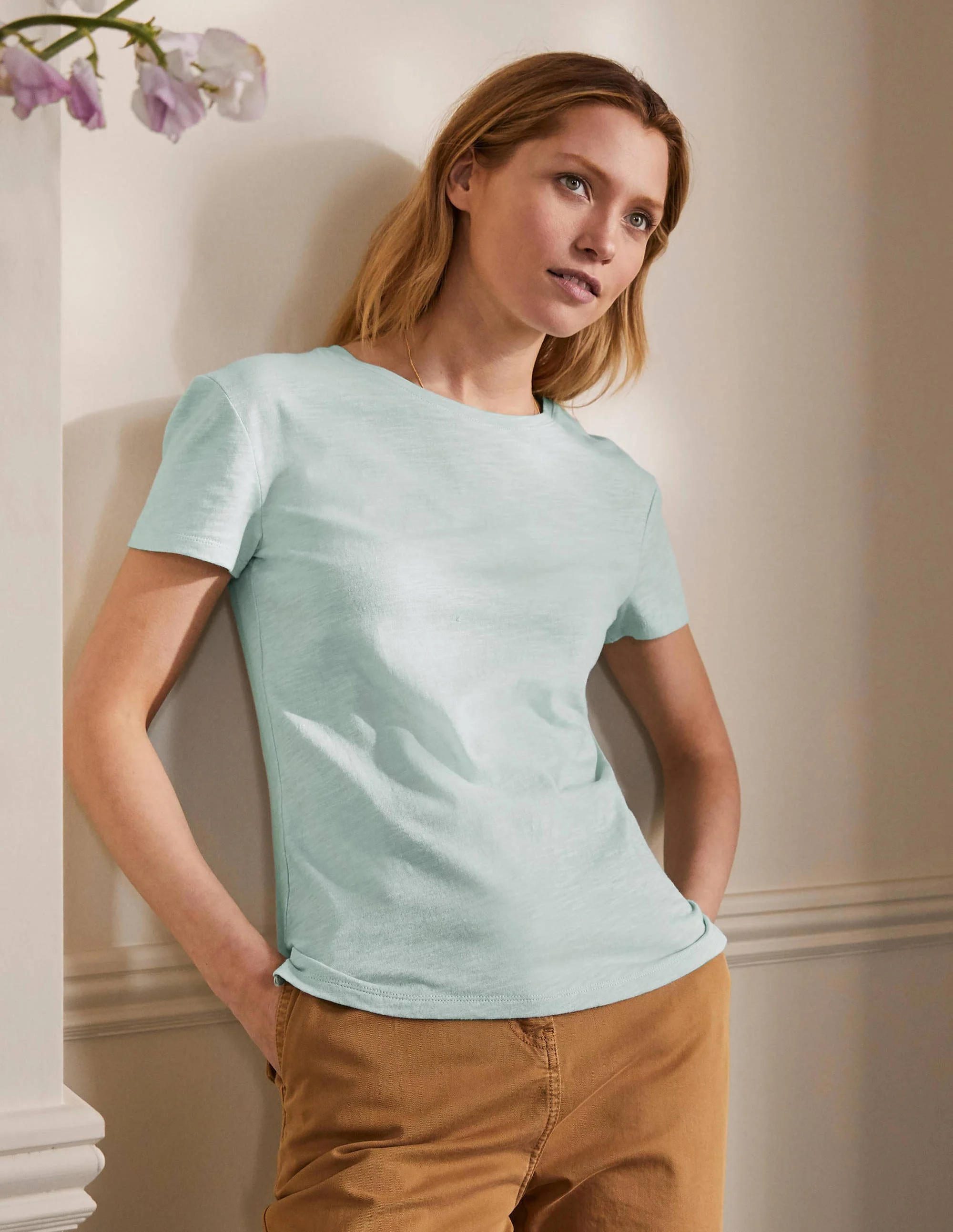 The Cotton Boyfriend Tee-Fresh Water