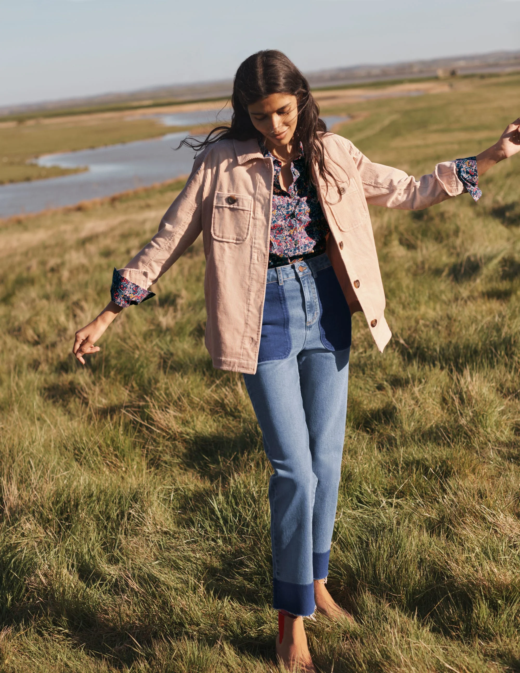The Cotton Shirt-Galaxy Blue, Enchanting Forest - Image 4