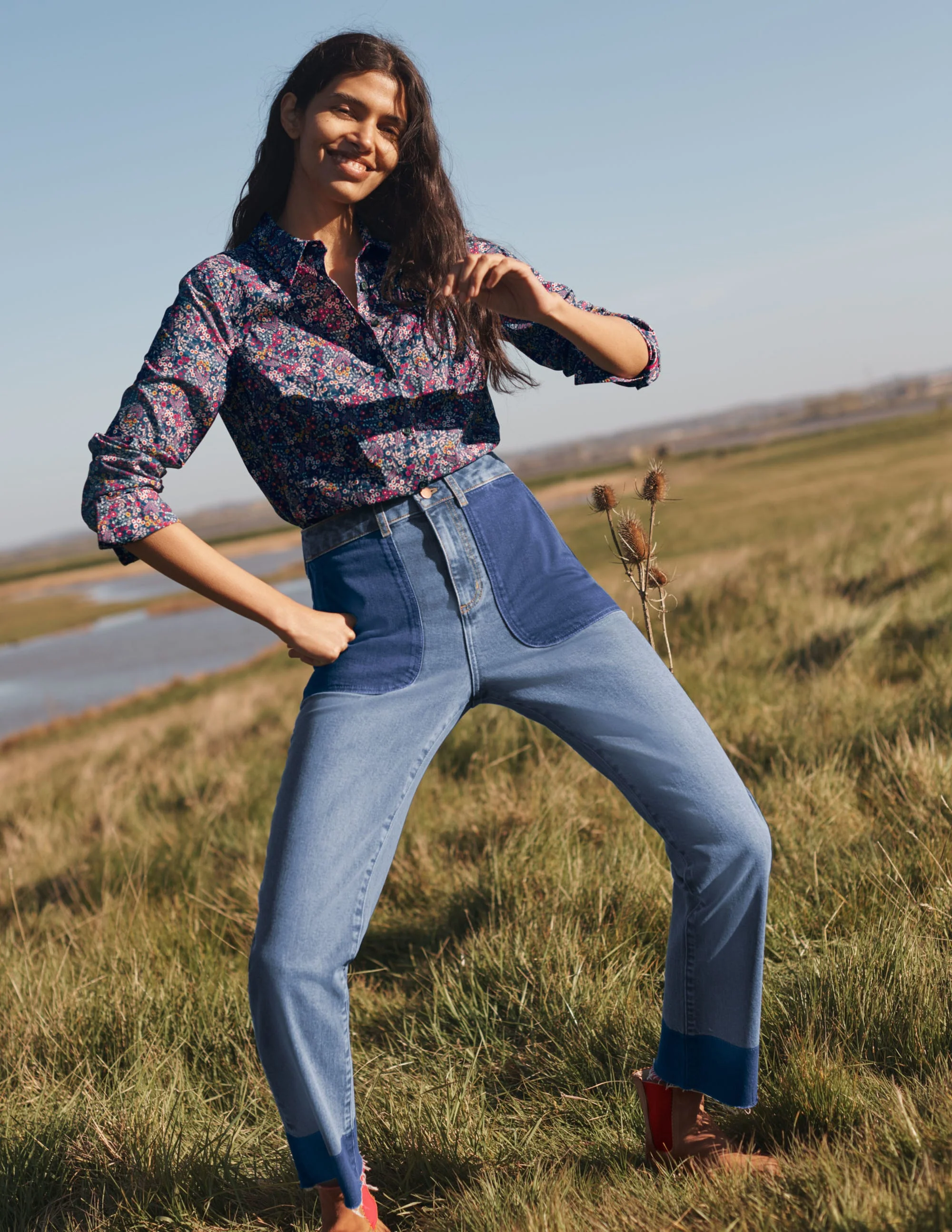 The Cotton Shirt-Galaxy Blue, Enchanting Forest - Image 5
