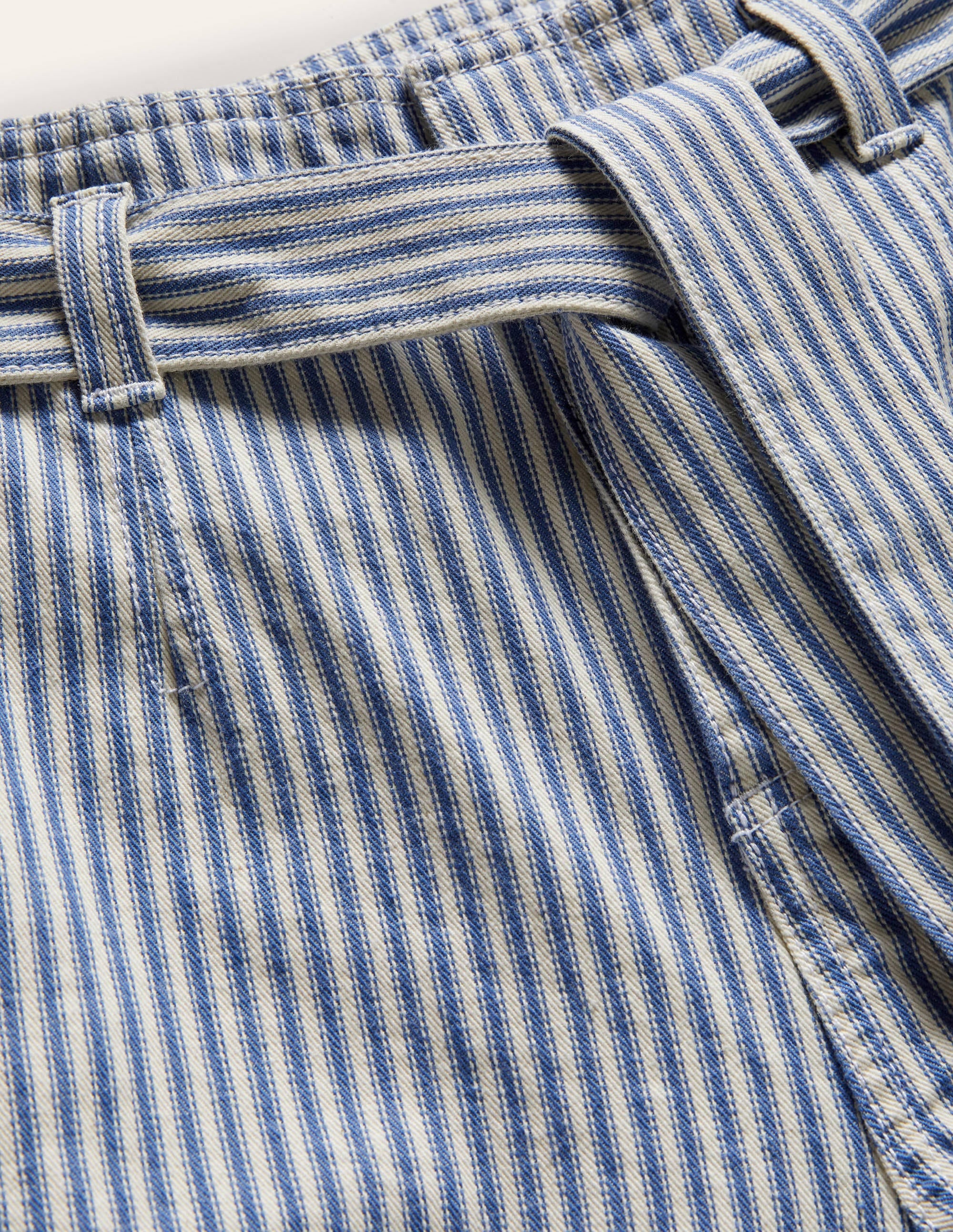 Tie Waist Jeans-Atlantic Ocean Ticking Stripe - Image 5