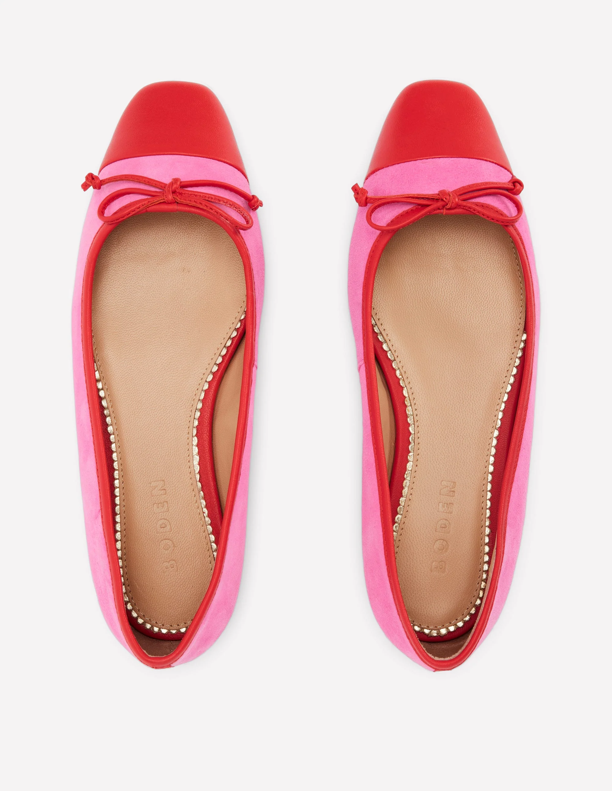 Toe Cap Ballet Flat-Festival Pink - Image 5