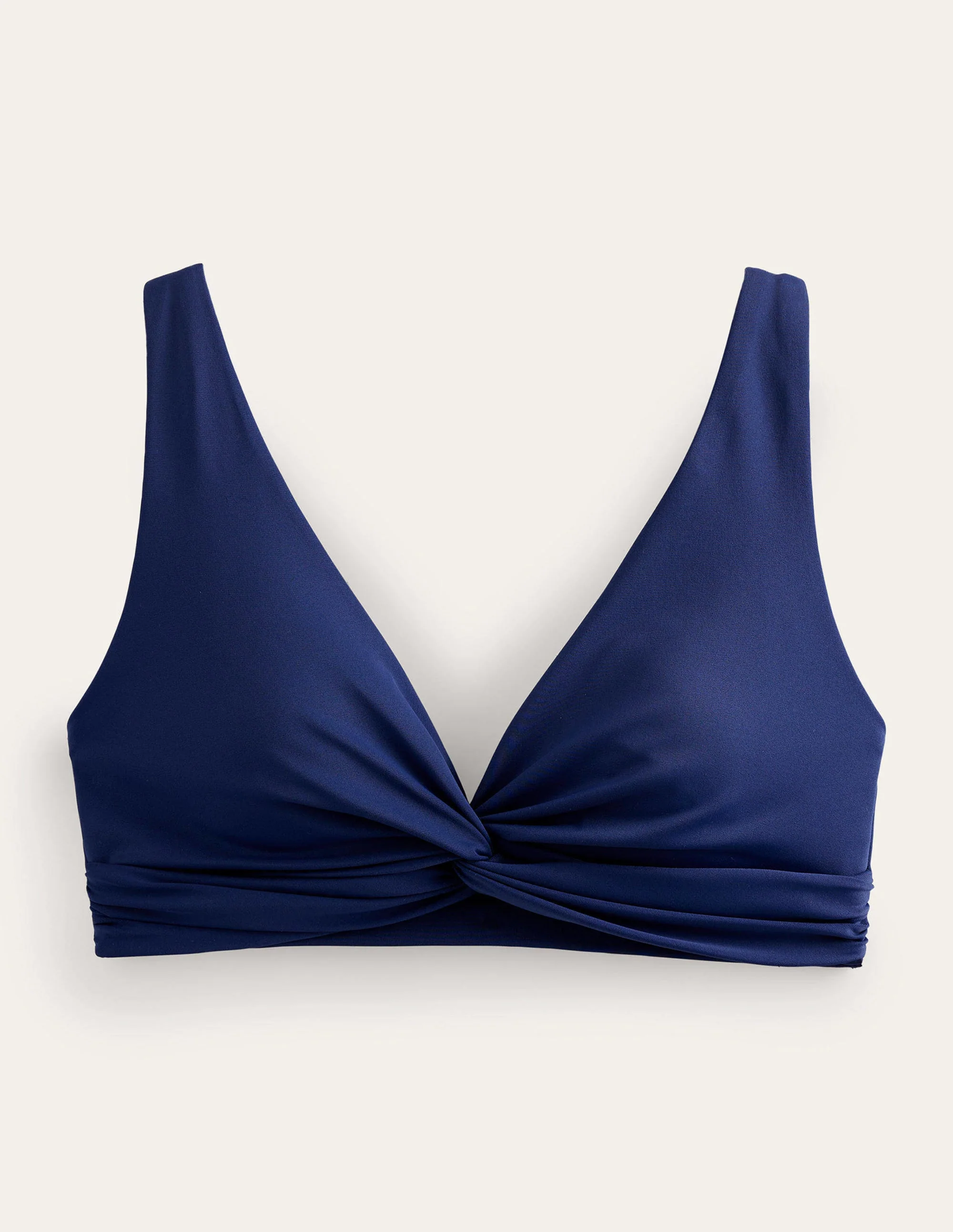 Twisted Classic Bikini Top-French Navy - Image 5