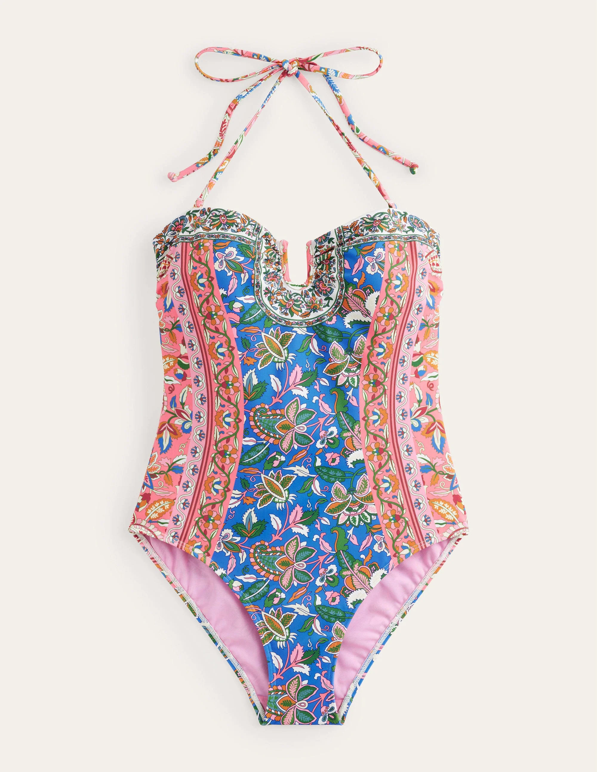 U bar Swimsuit-Delft, Paisley Vine - Image 5