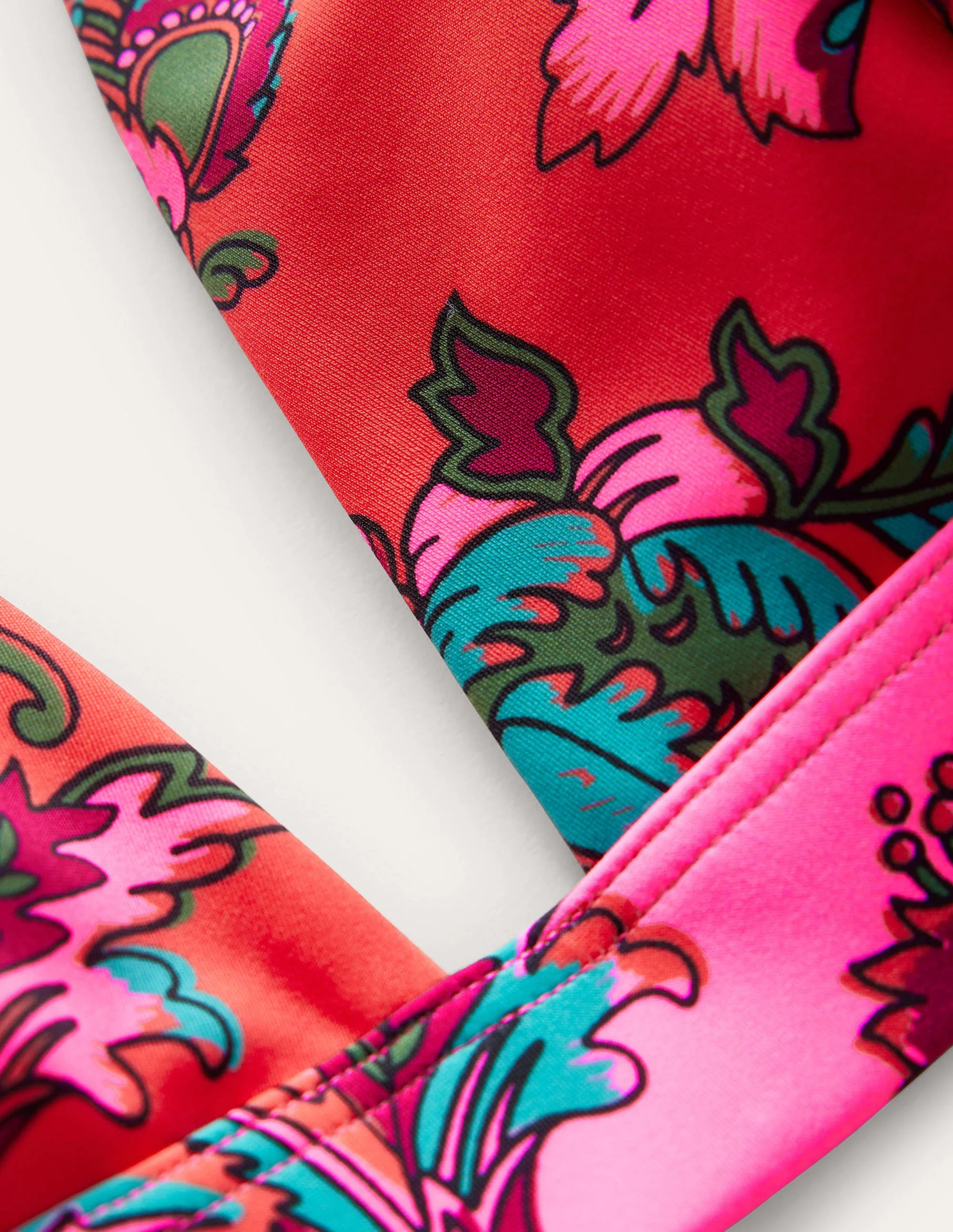Underband Bikini Top-Spice Pink Floral - Image 5