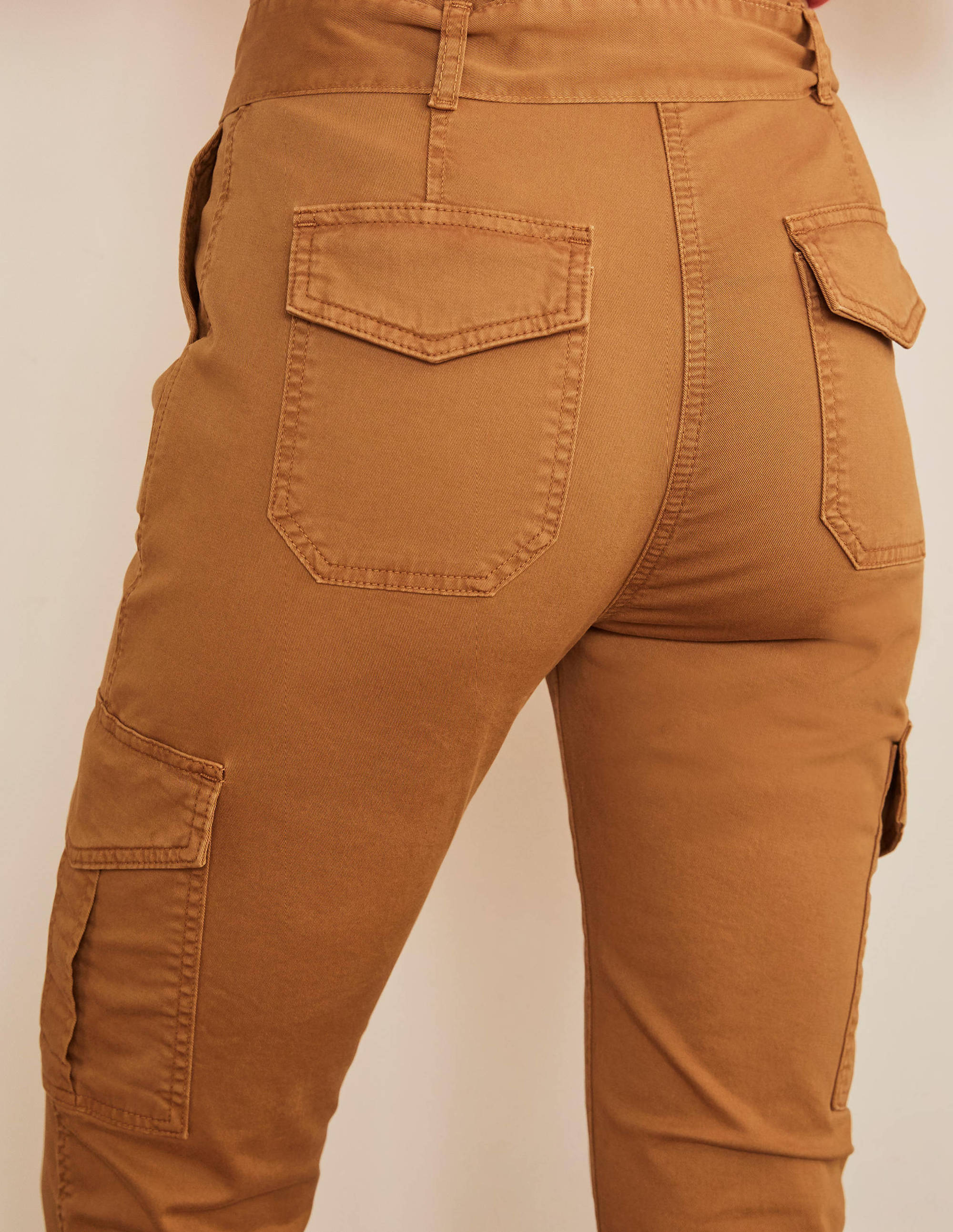 Utility Cargo Pants-Camel - Image 4