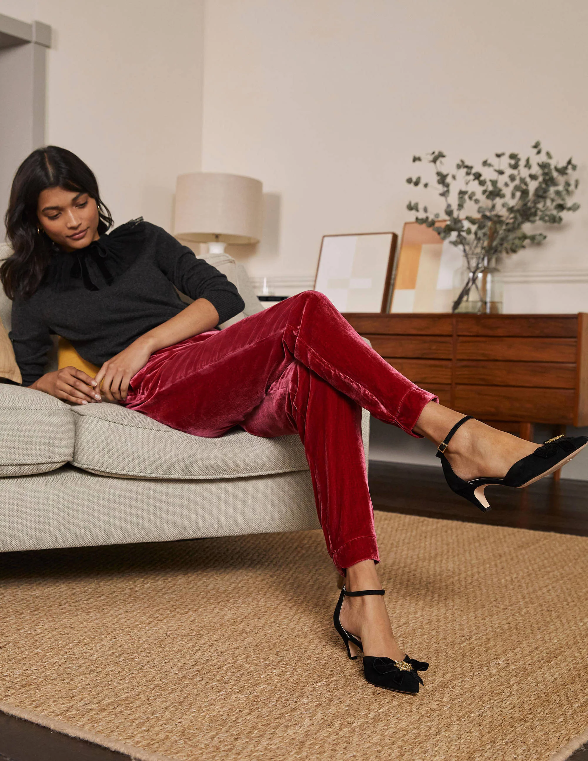 Velvet Pants-Pom Pom - Image 4
