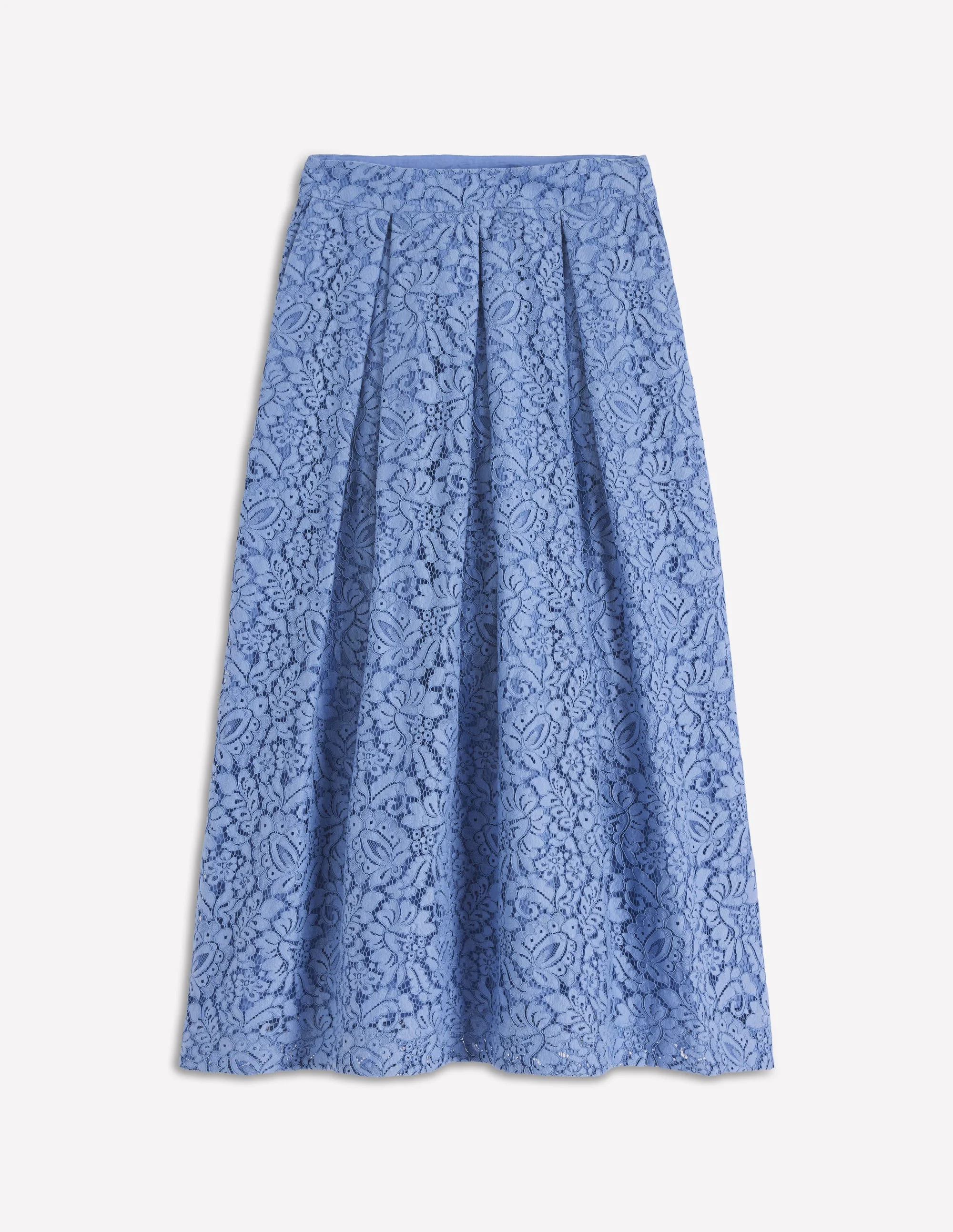 Verity Lace Skirt-Cornflower Blue - Image 6