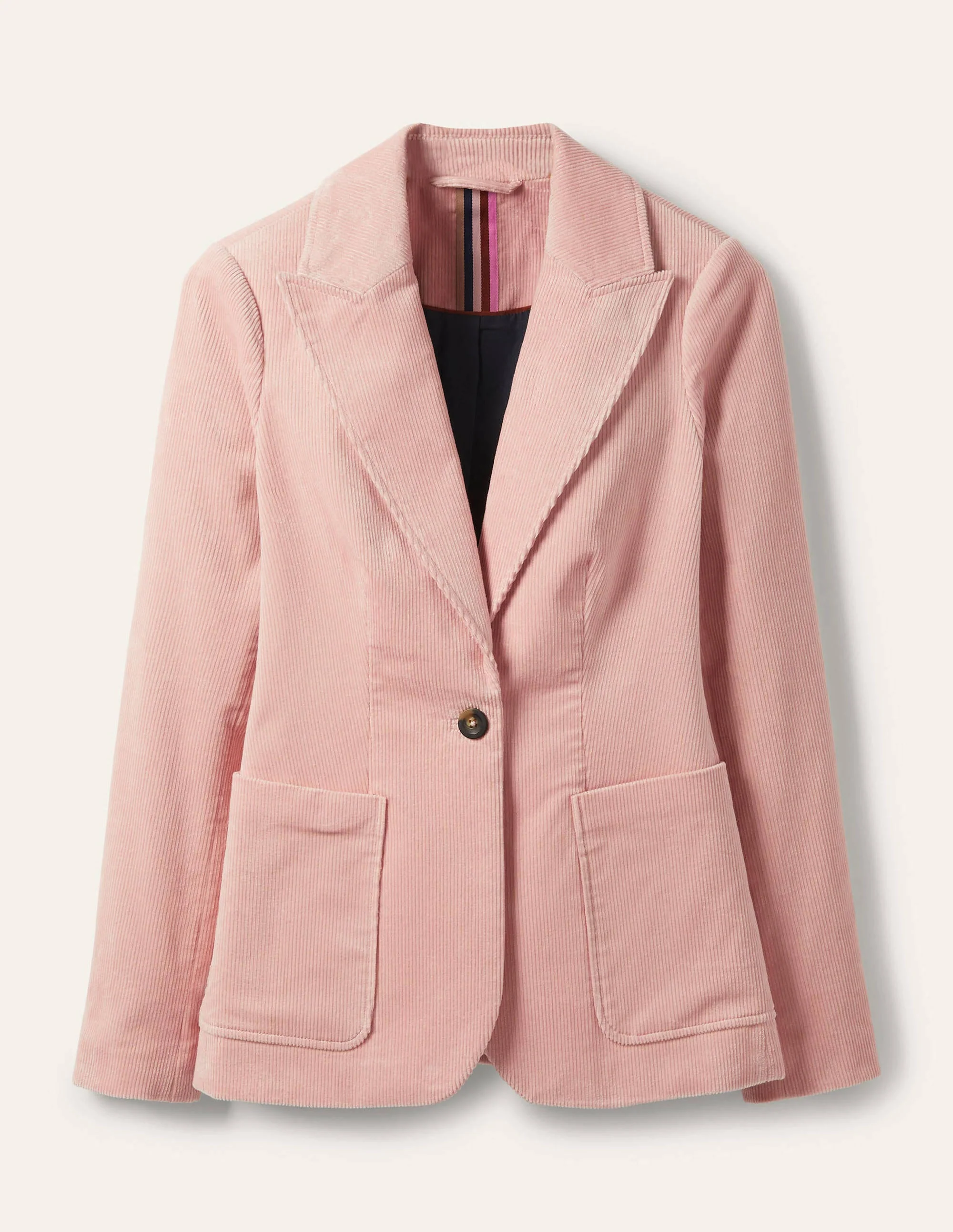 Victoria Cord Blazer-Milkshake - Image 5