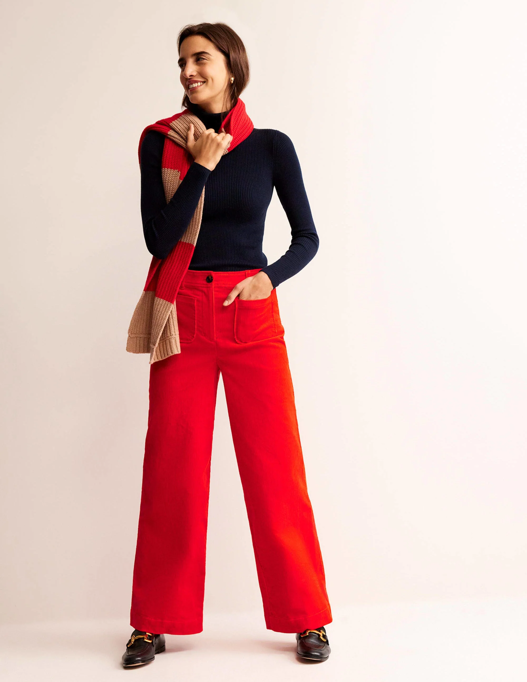 Westbourne Corduroy Pants-Admiral