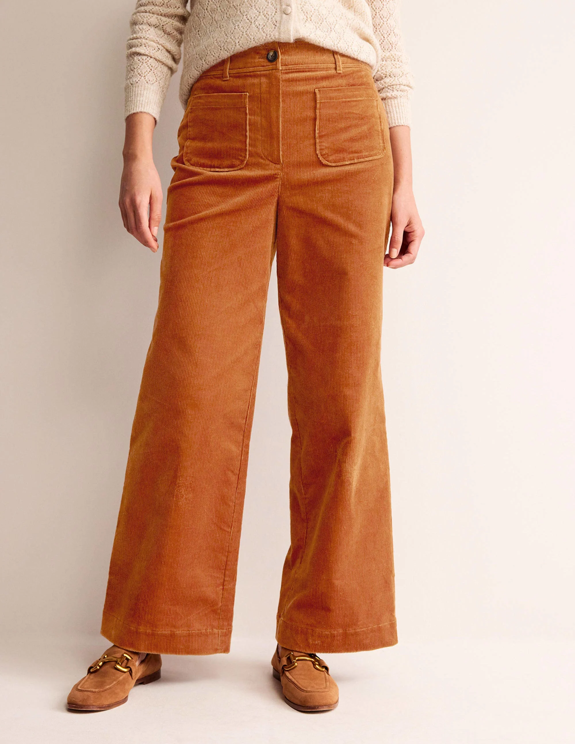 Westbourne Corduroy Pants-Pumpkin - Image 4
