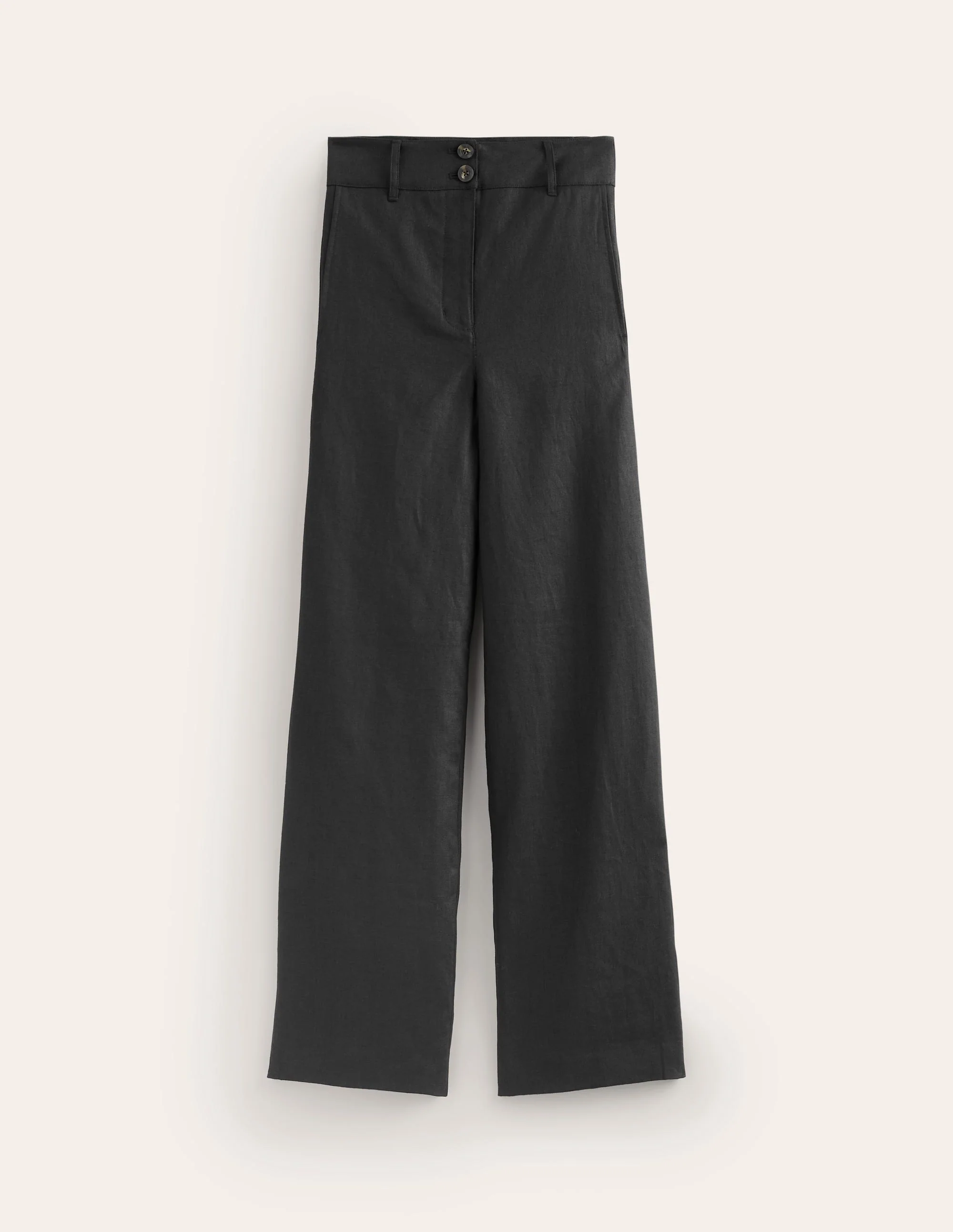 Westbourne Linen Pants-Black - Image 5
