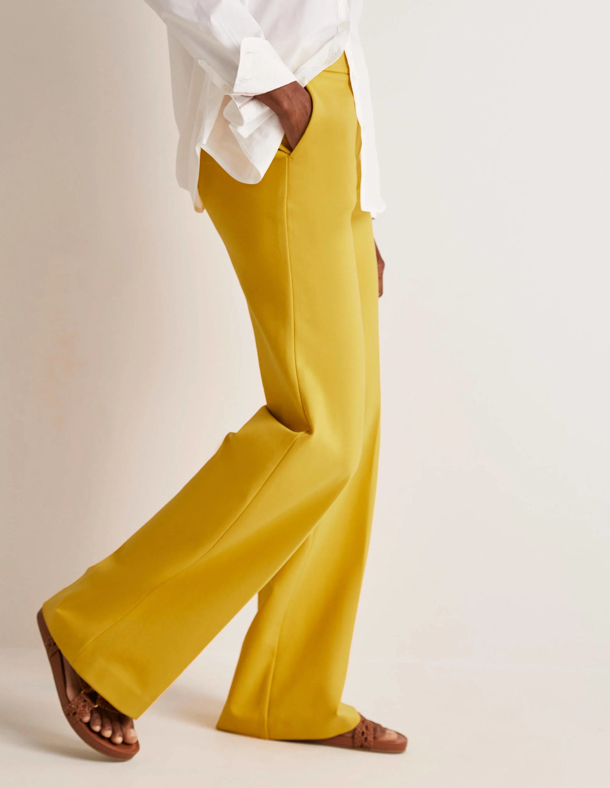 Westbourne Ponte Pants-Honeycomb - Image 5