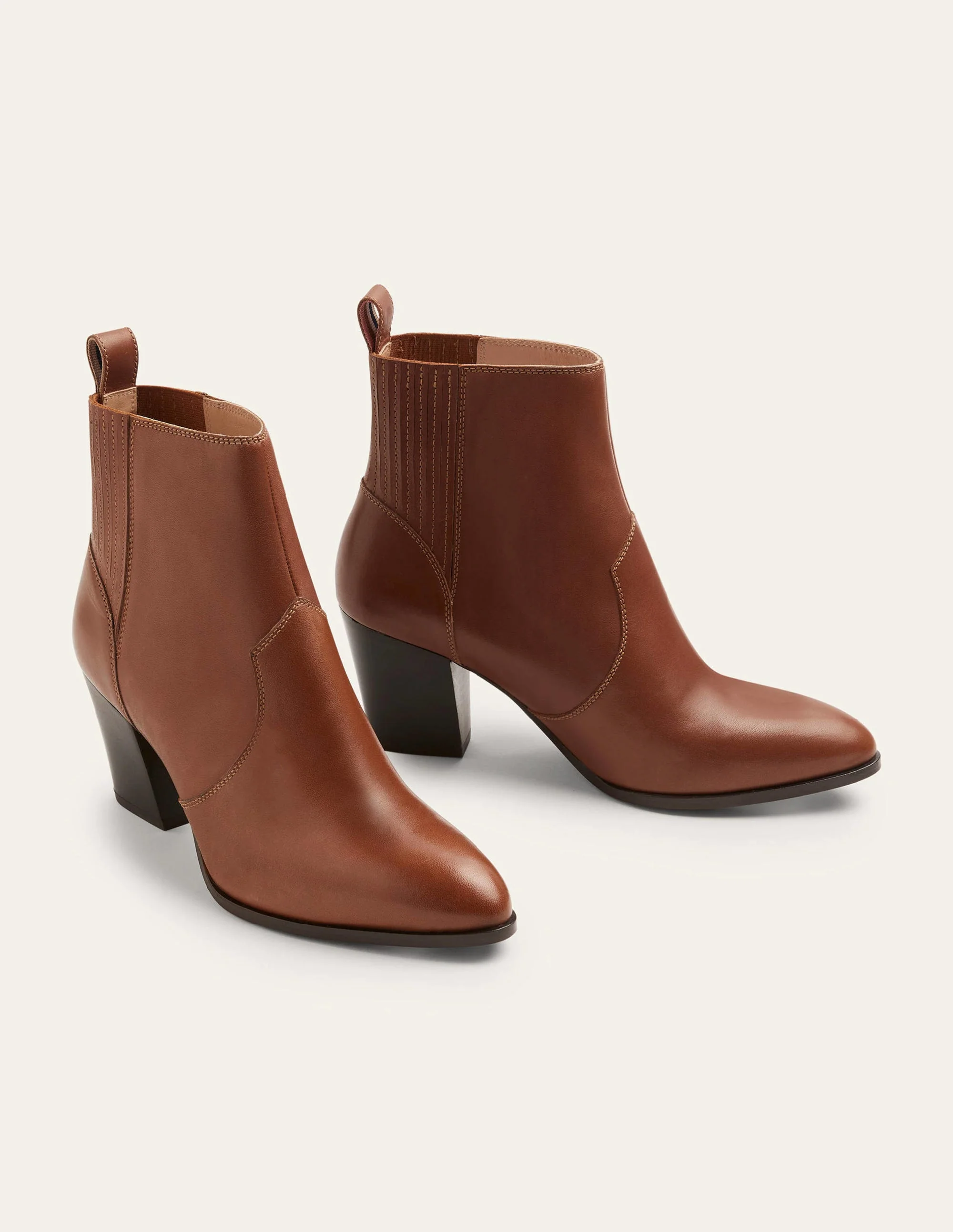 Western Ankle Boot-Tan - Image 4